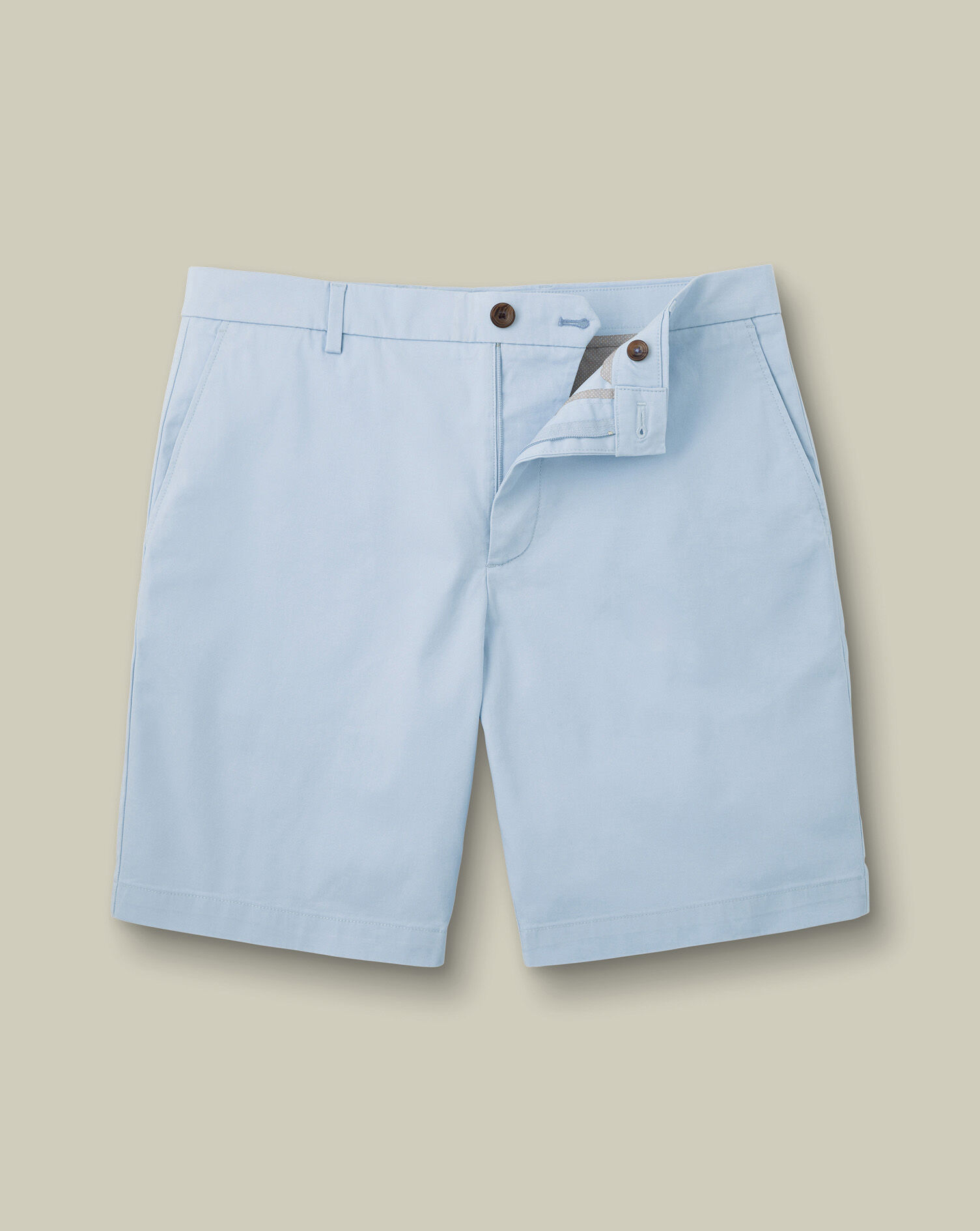 Cotton Shorts - Sky Blue