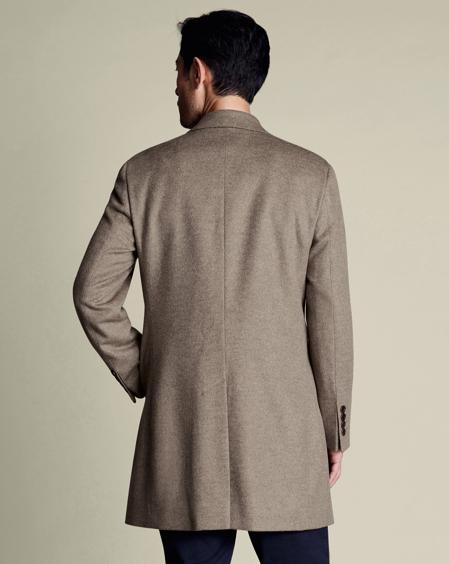 Wool Overcoat - Oatmeal