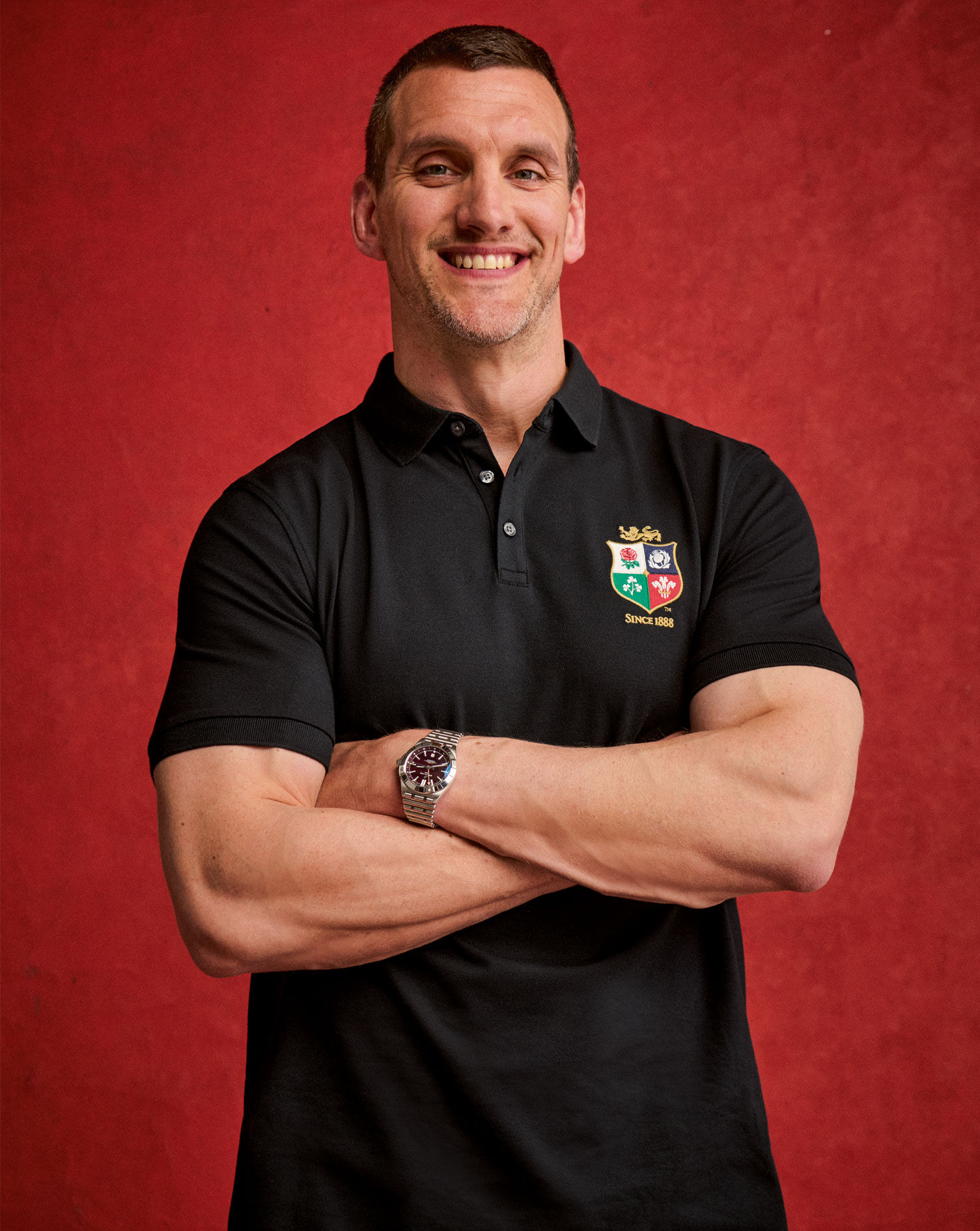 The Lions Pique Polo - Black