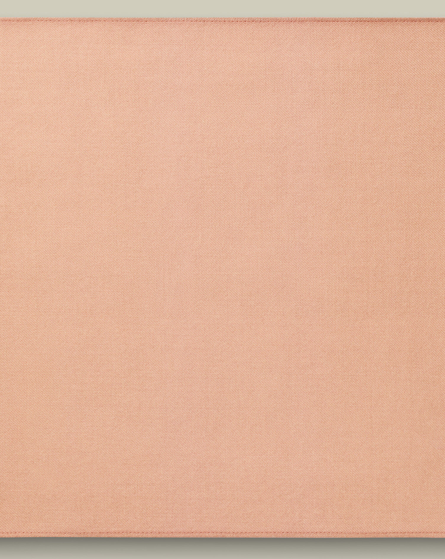 Wool Pocket Square - Light Pink