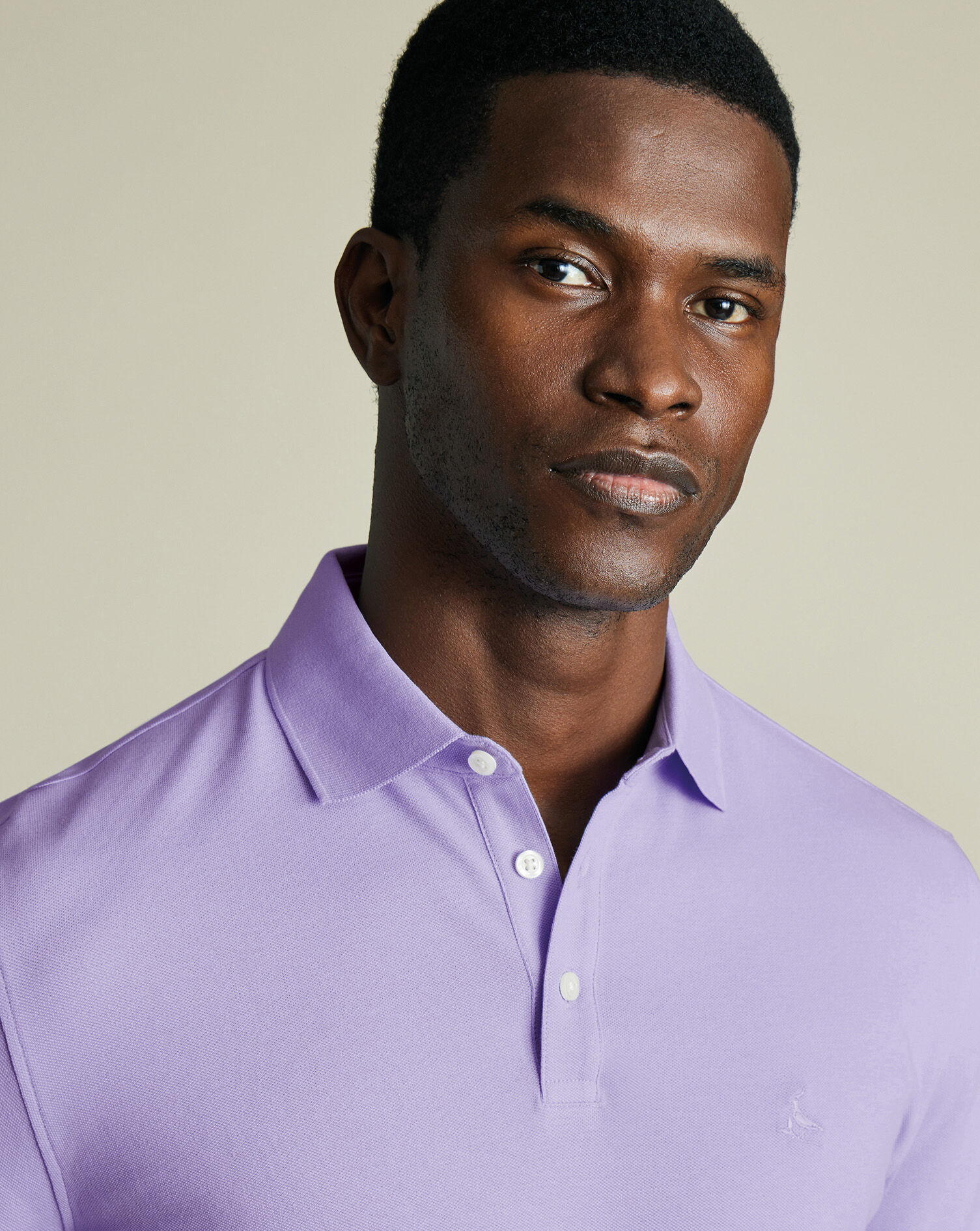 Pique Polo - Lilac Purple