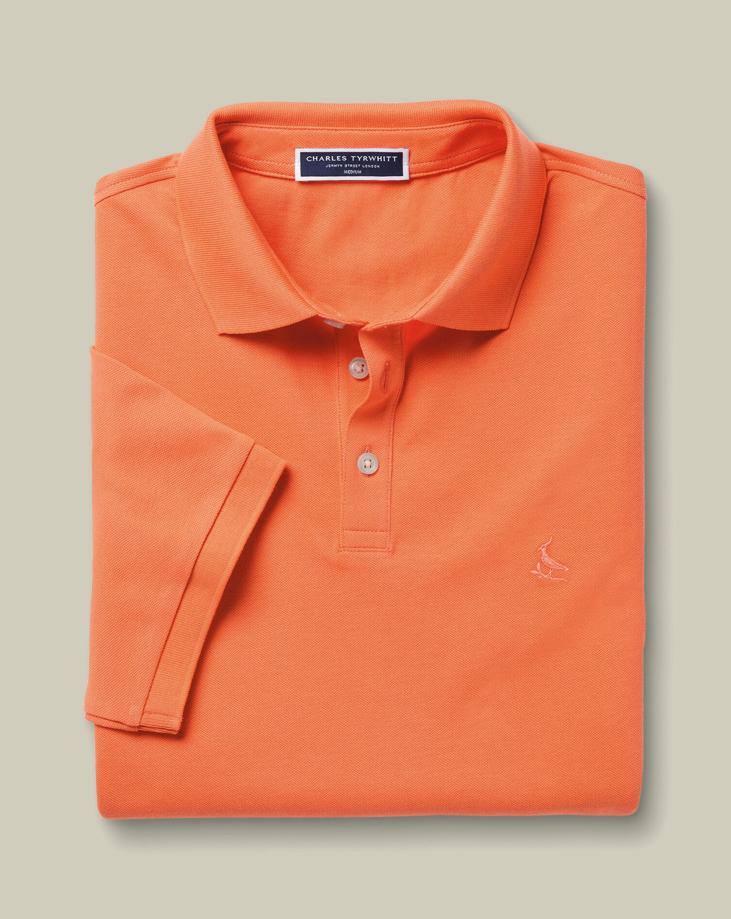 Pique Polo - Orange