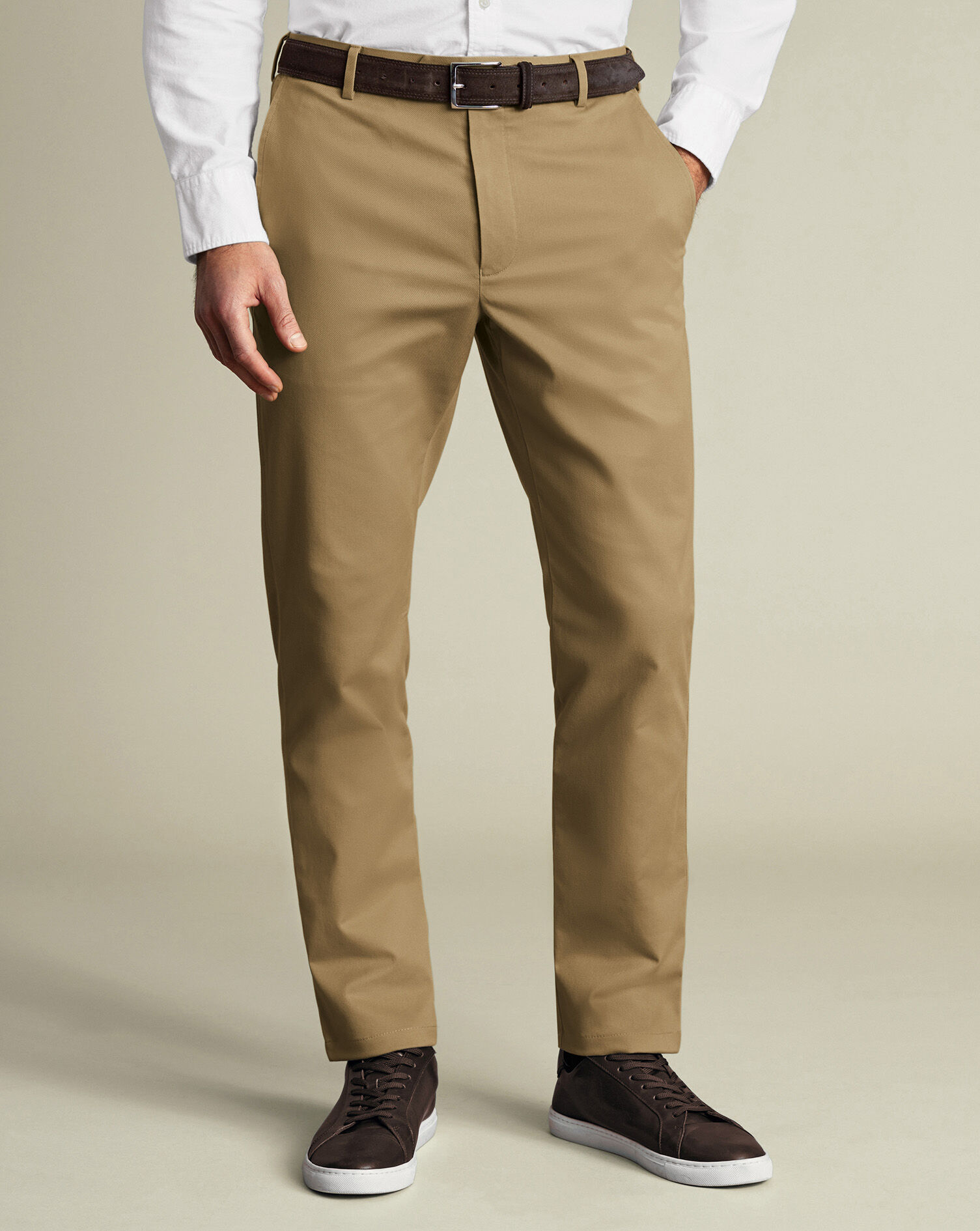 Ultimate Non-Iron Chinos - Tan