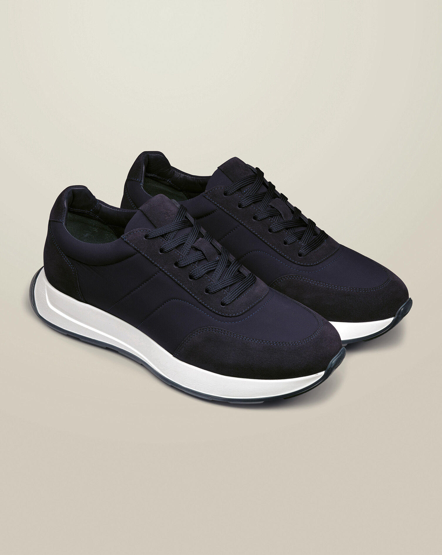 Textile Sneakers - Navy