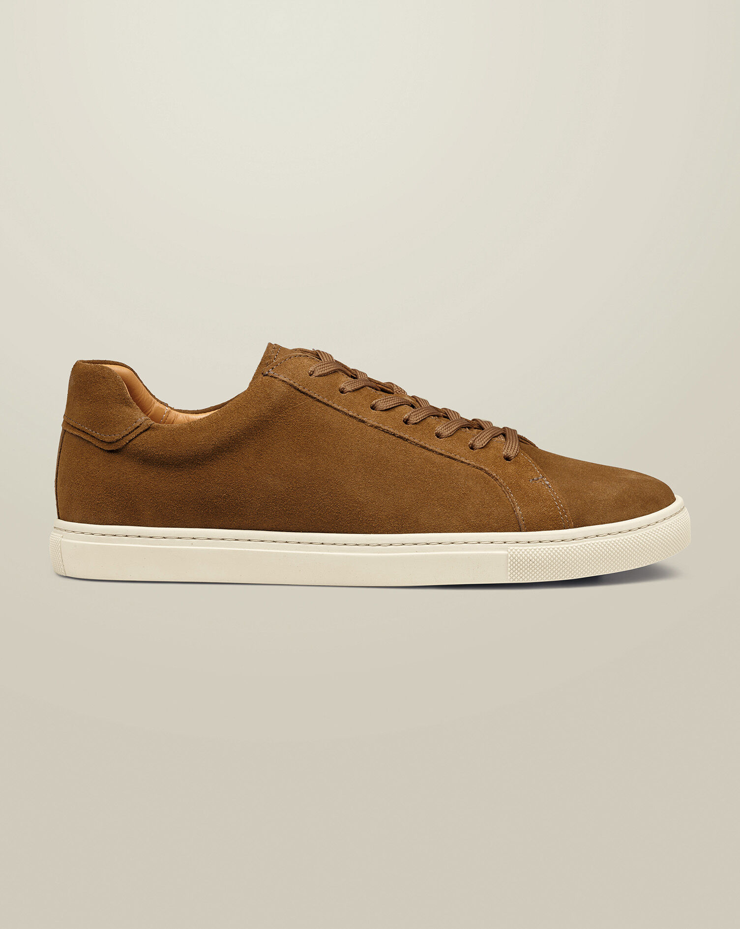 Suede Sneakers - Tobacco Brown