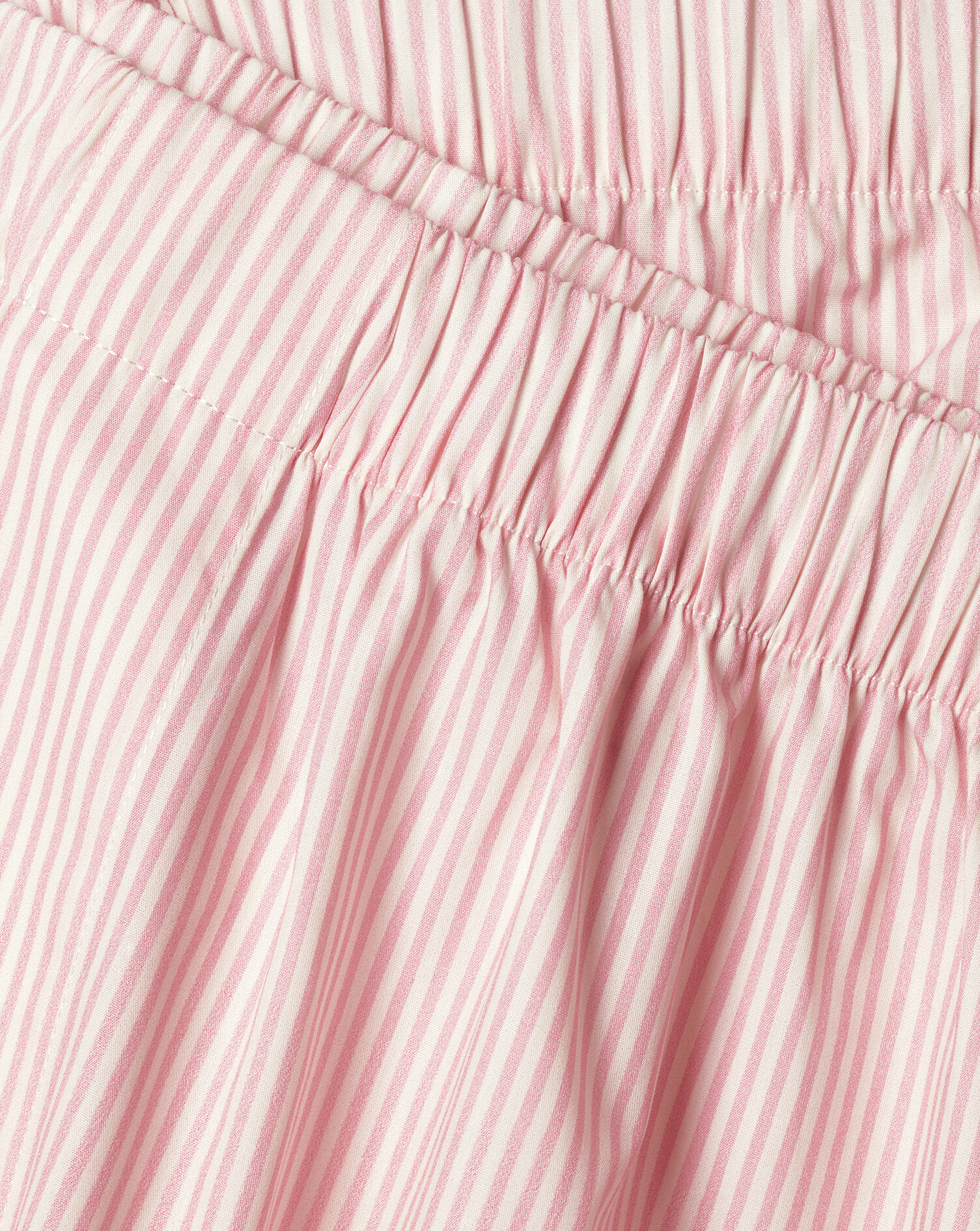 Stripe Woven Boxers - Pink & White