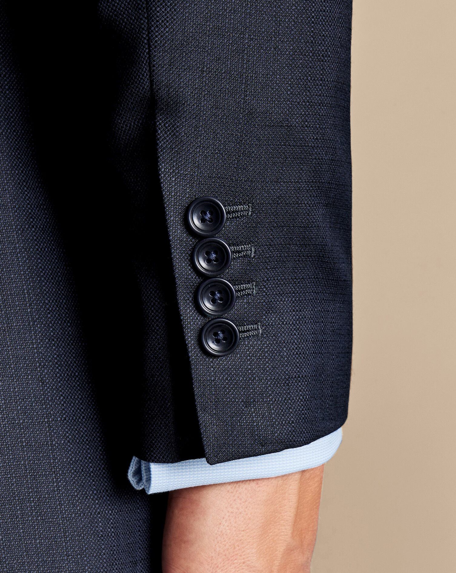 Italian Luxury Suit Jacket - Dark Navy