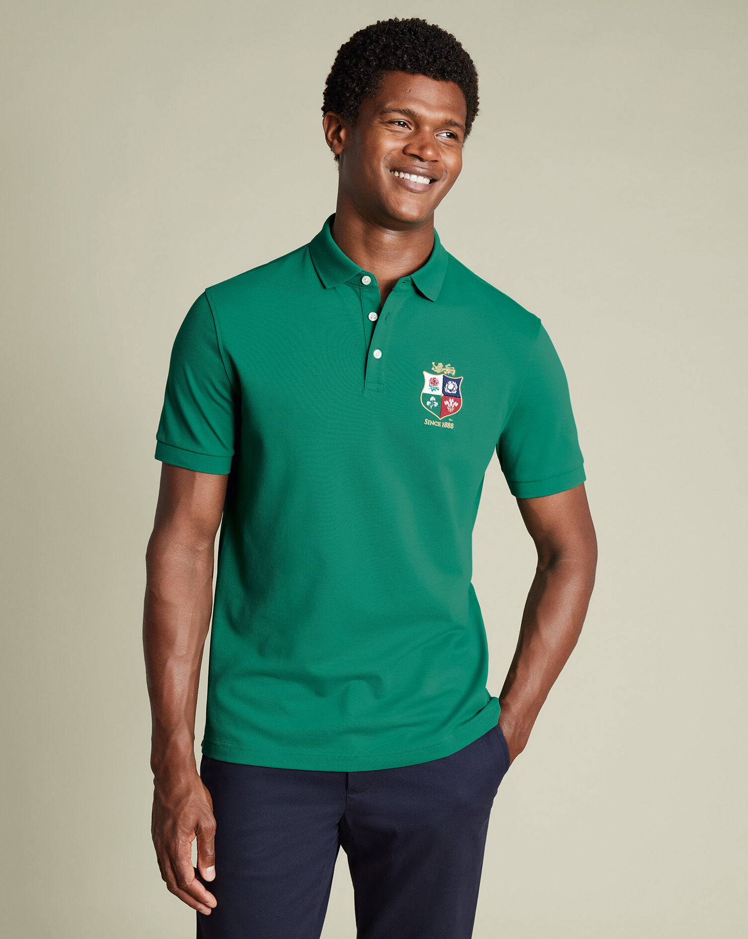 The Lions Pique Polo - Green