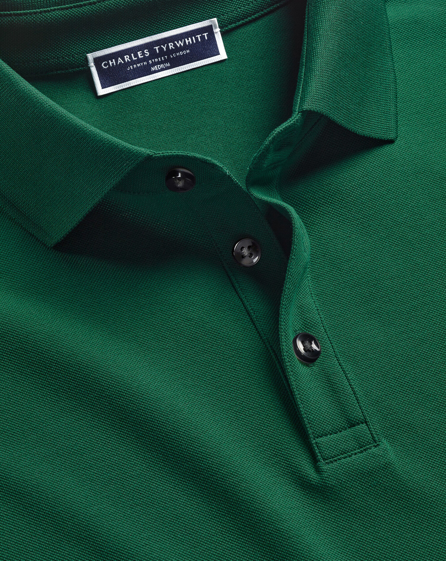 Pique Polo - Green