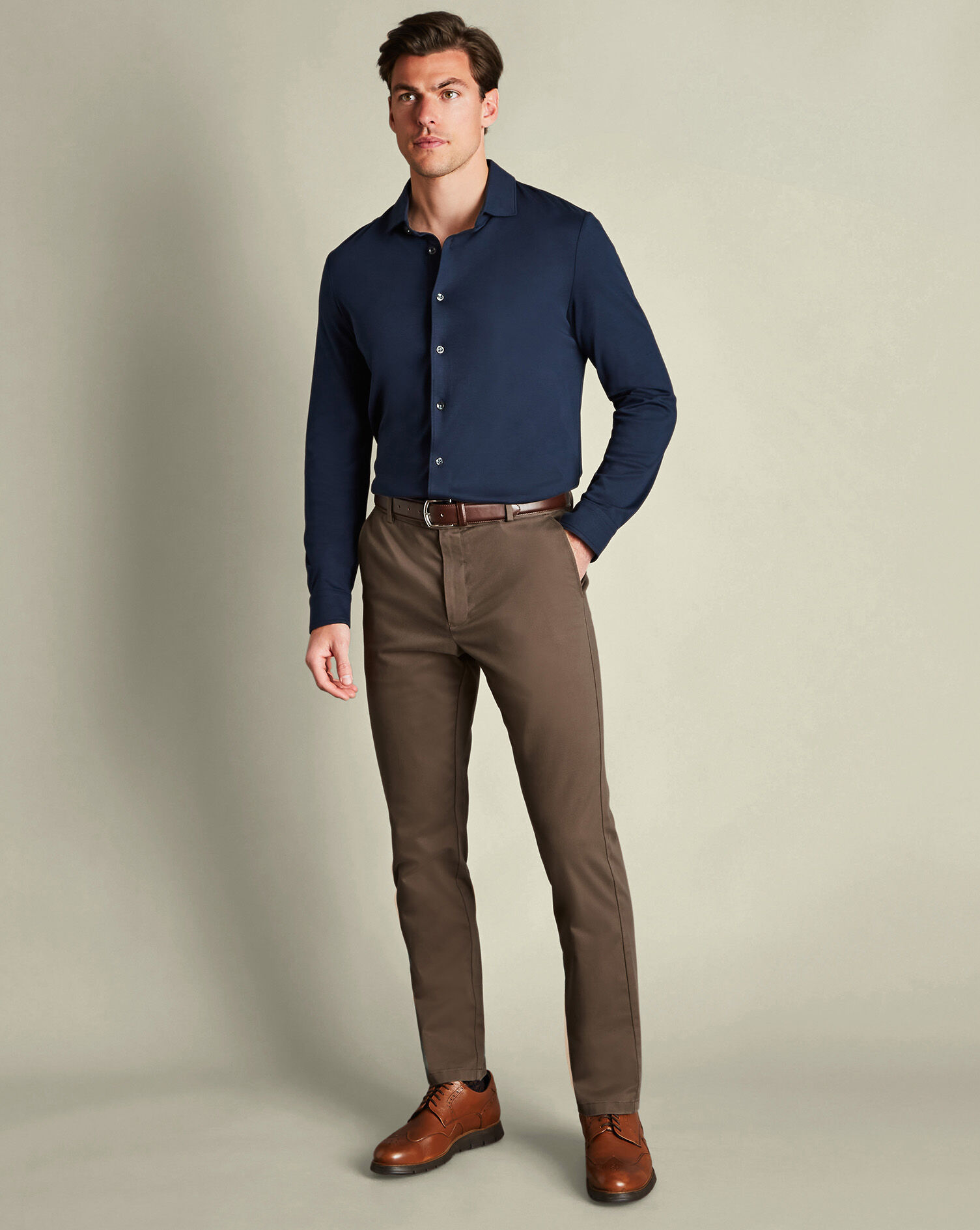 Ultimate Non-Iron Chinos - Mocha