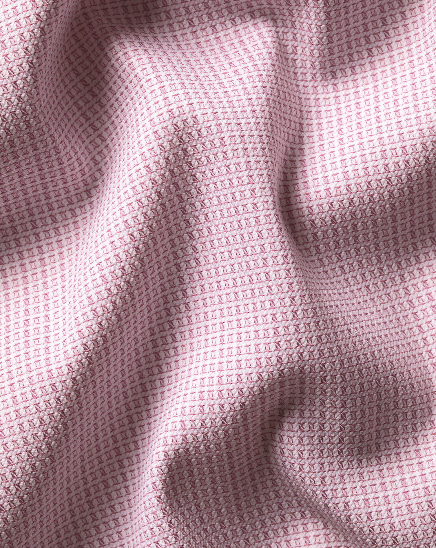 Non-Iron Performance Texture Shirt - Pink