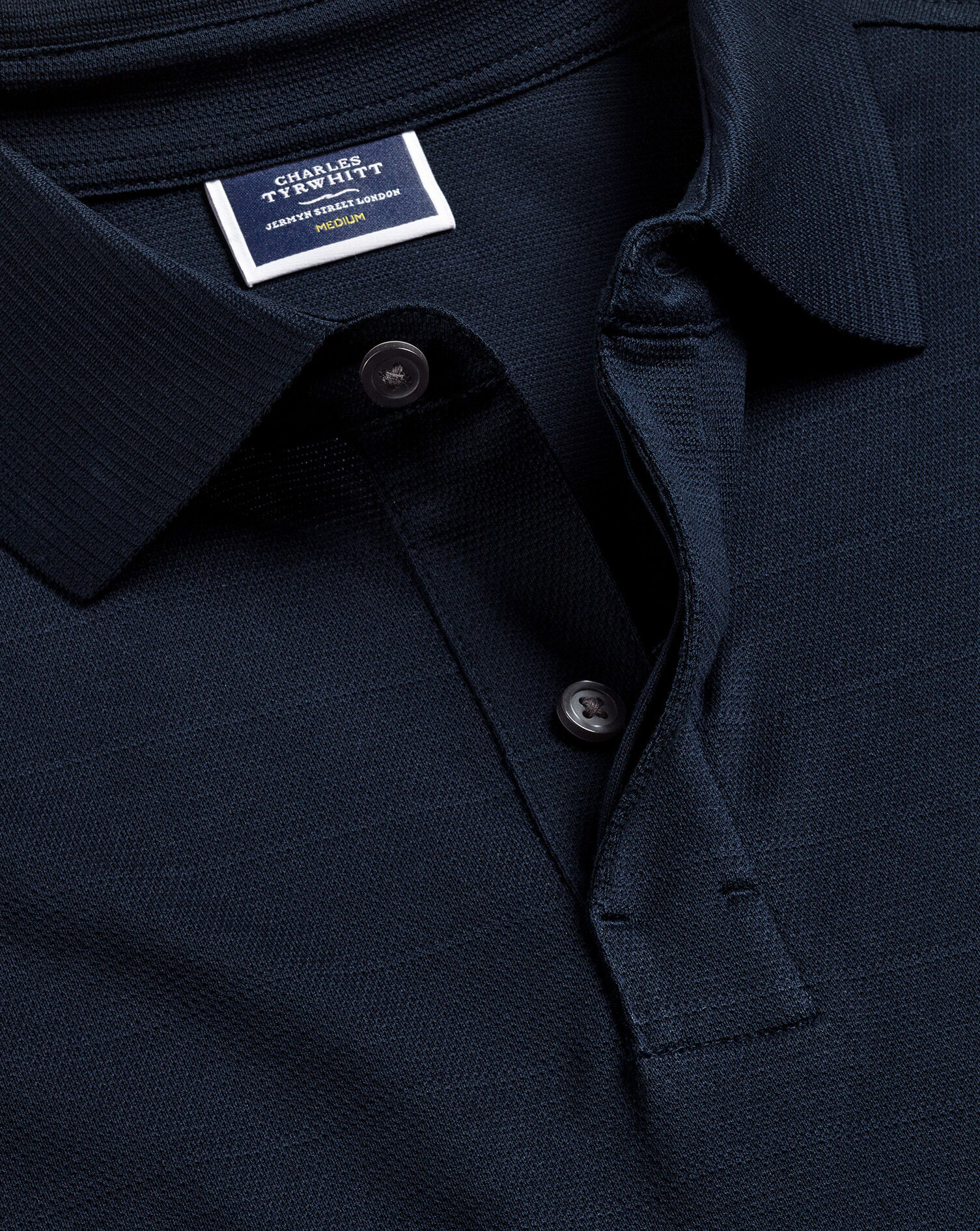 Tyrwhitt Cool Polo - Dark Navy
