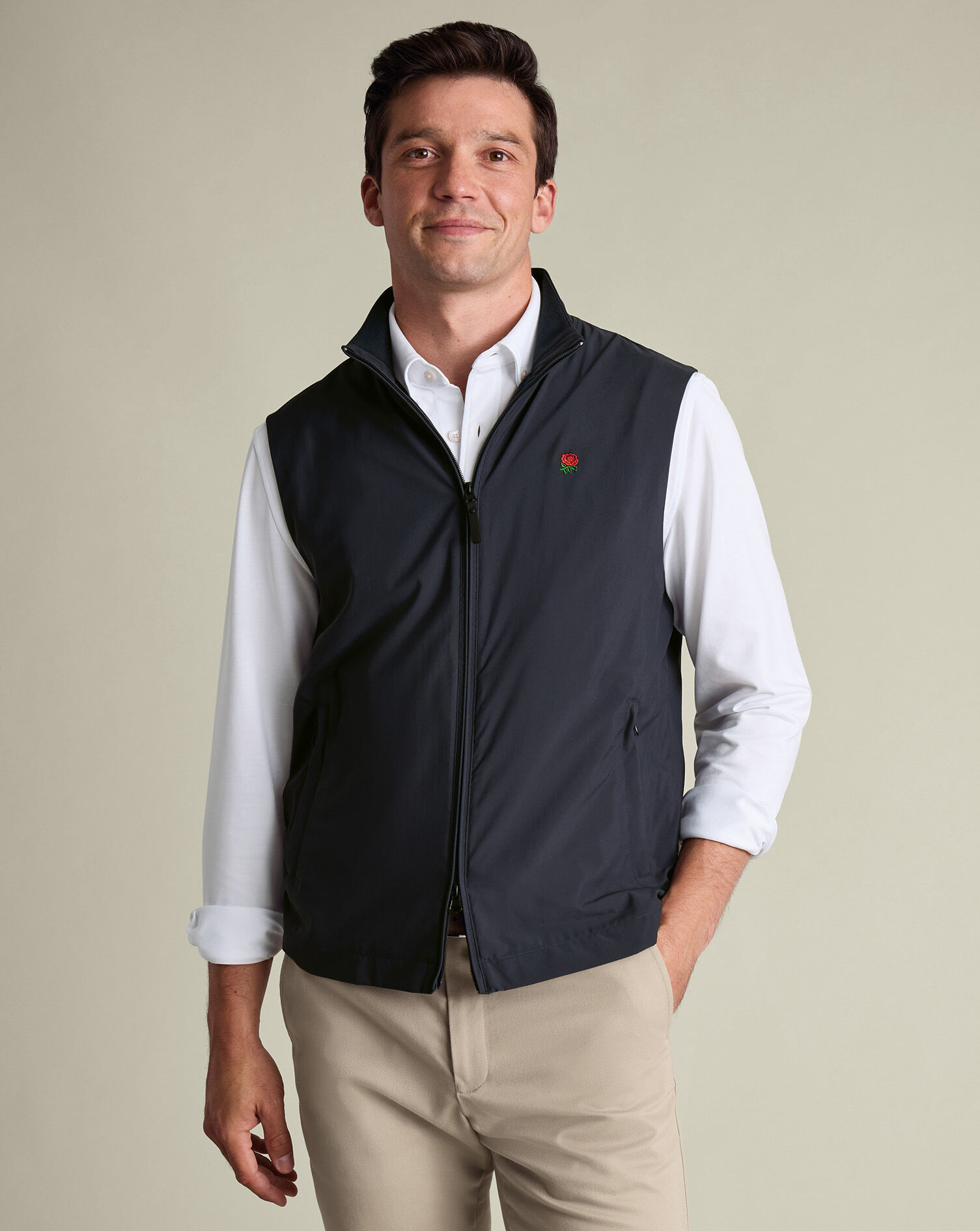 England Rugby Performance Shell Vest - Navy
