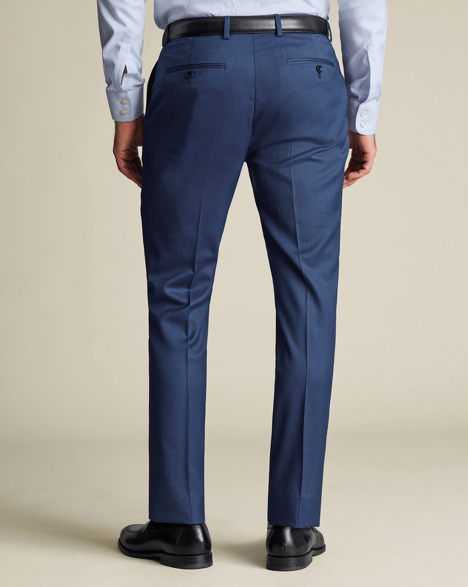 Ultimate Performance Sharkskin Suit Pants - Royal Blue