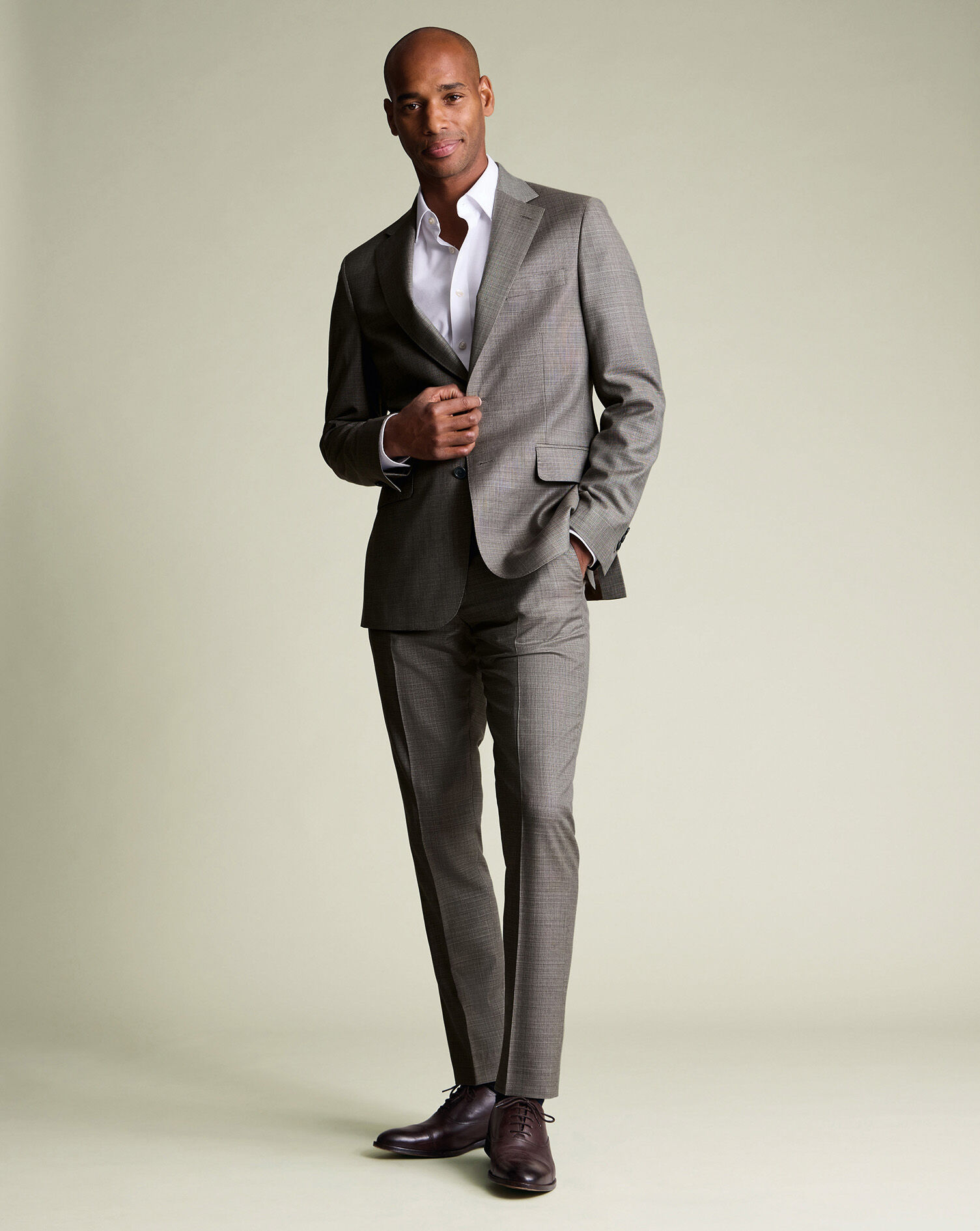 Luxury Italian Suit - Gray