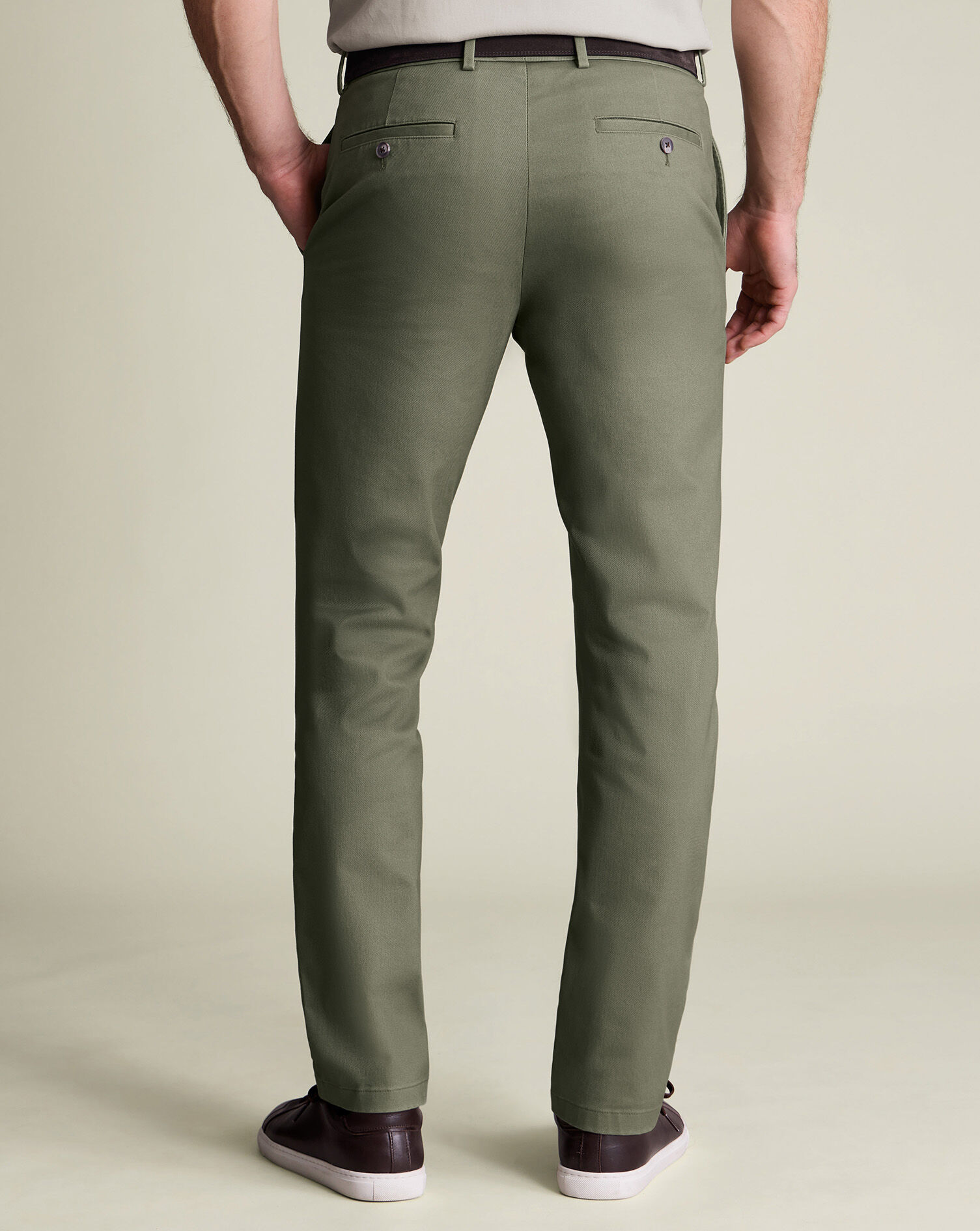 Ultimate Non-Iron Chinos - Sage Green