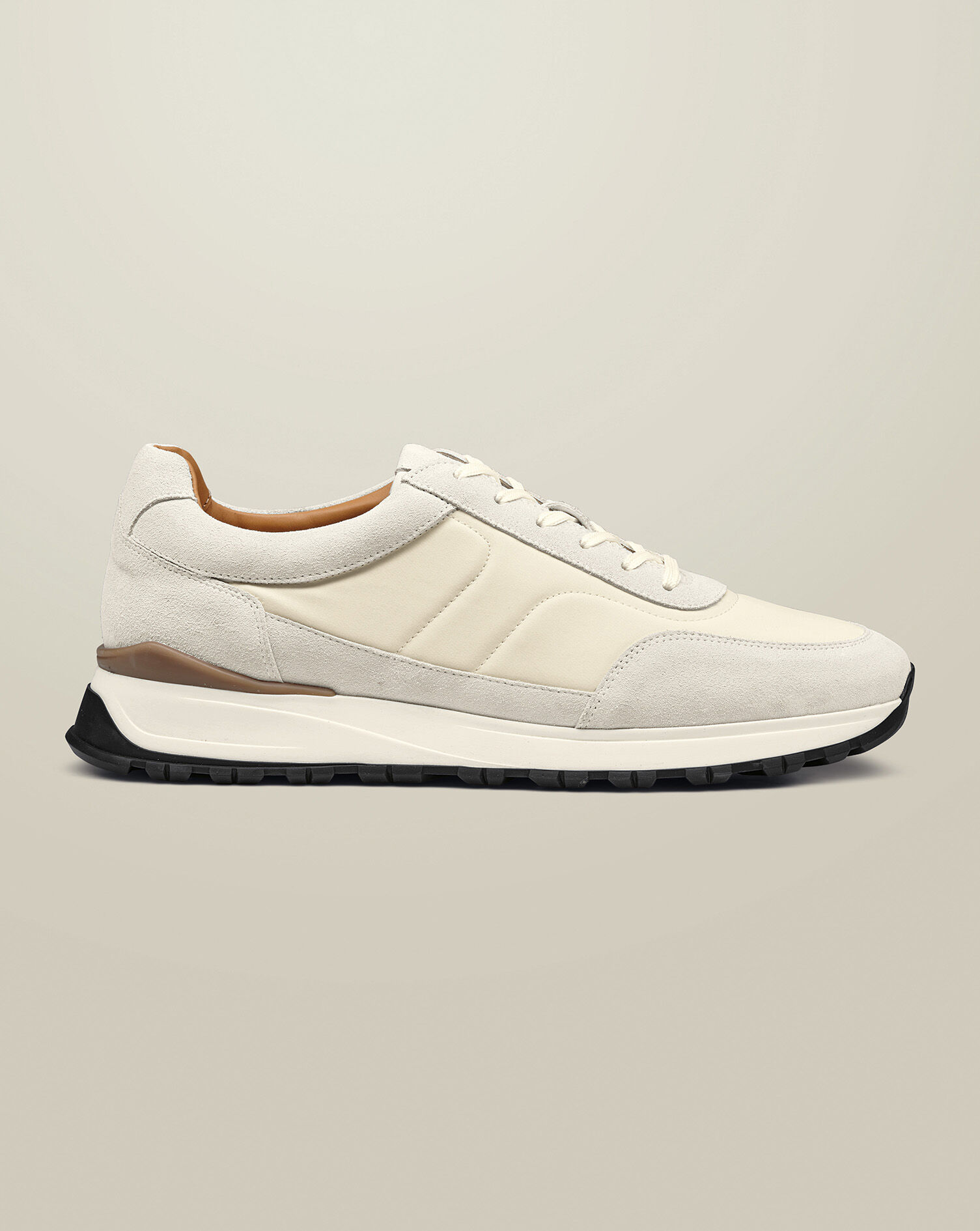 Textile Sneakers - Cream