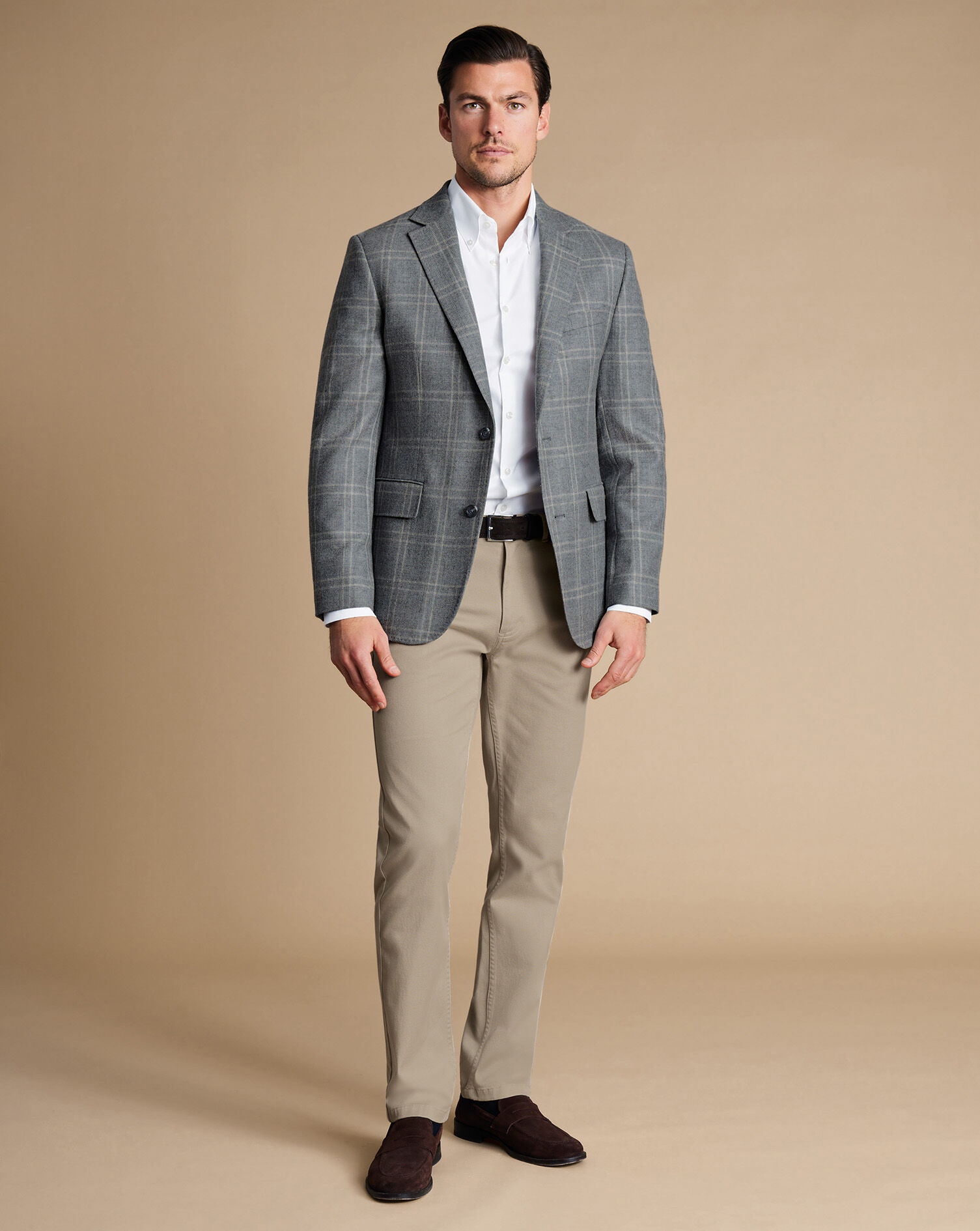 Wool Texture Jacket - Gray