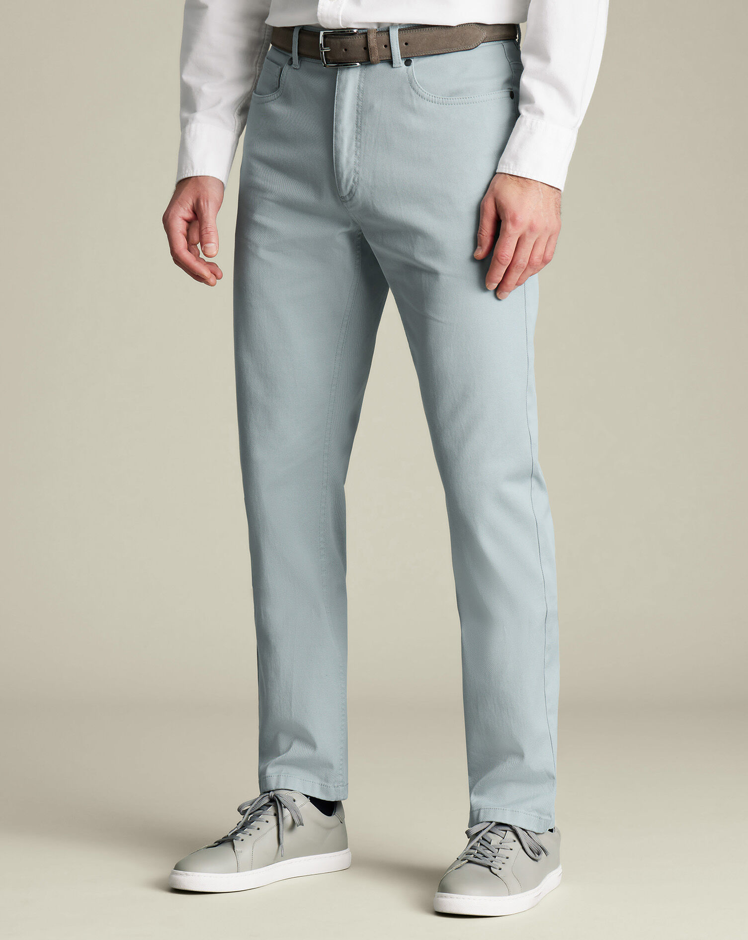 5 Pocket Jeans - Light Blue
