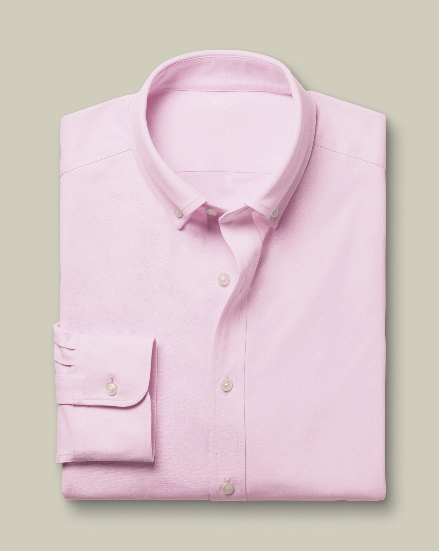 Performance Stretch Jersey Shirt - Light Pink