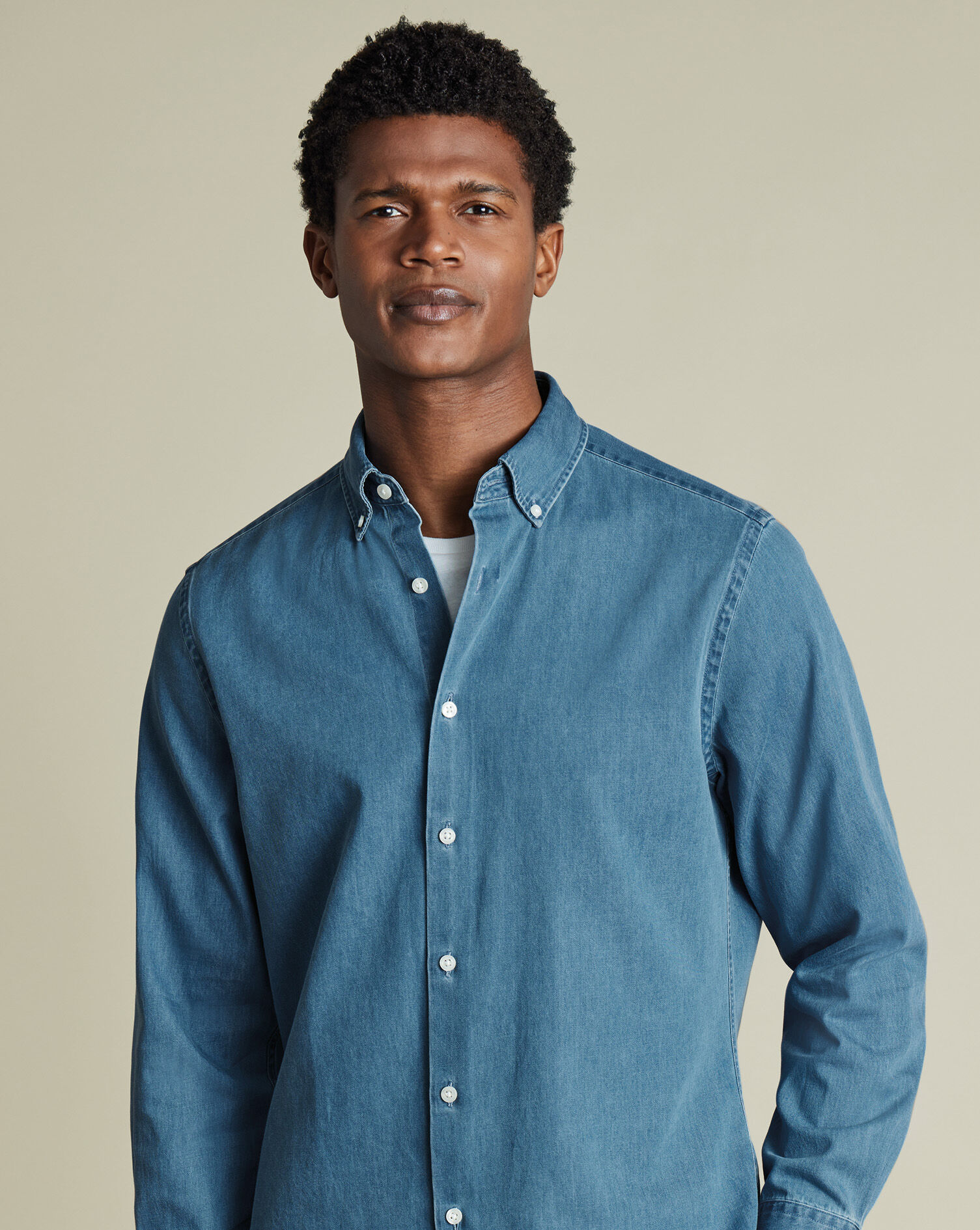 Denim Shirt - Ocean Blue