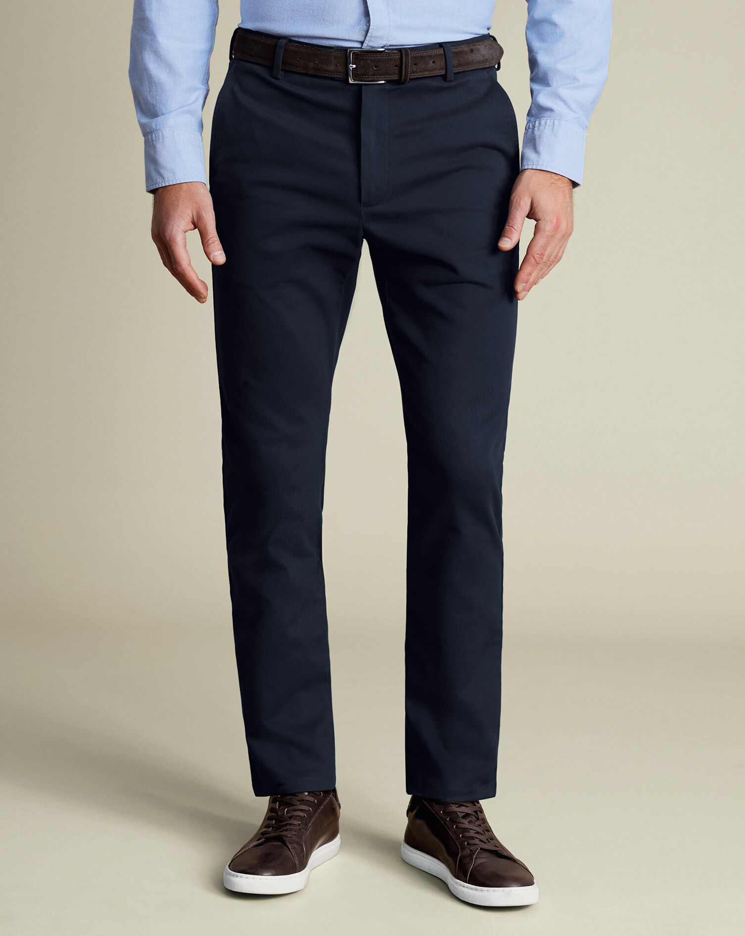 Ultimate Non-Iron Chinos - Navy