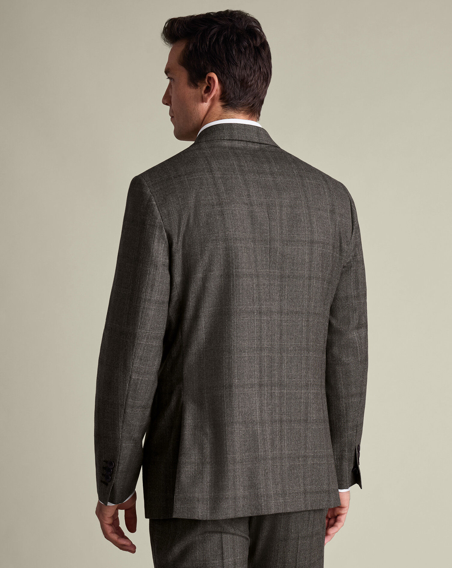 Ultimate Performance Suit - Mocha Check
