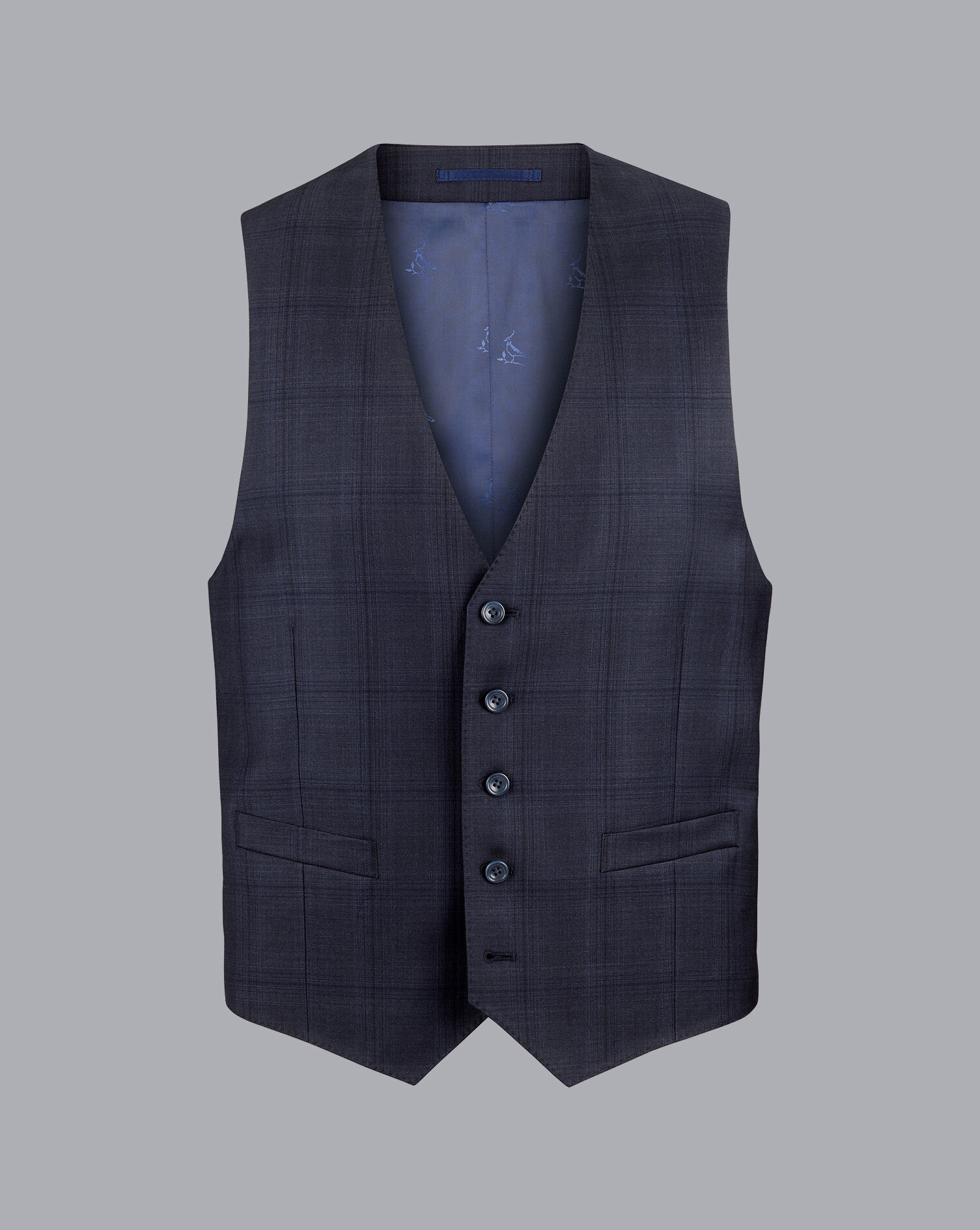 Ultimate Performance Check Suit - Navy