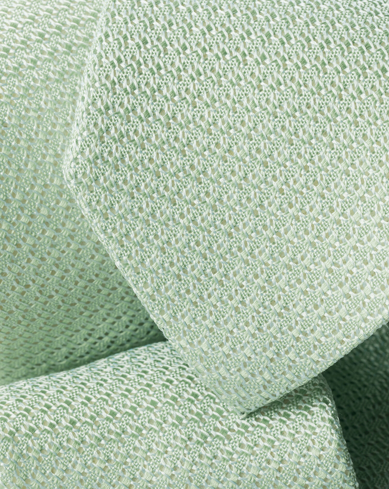 Silk Grenadine Italian Tie - Light Green