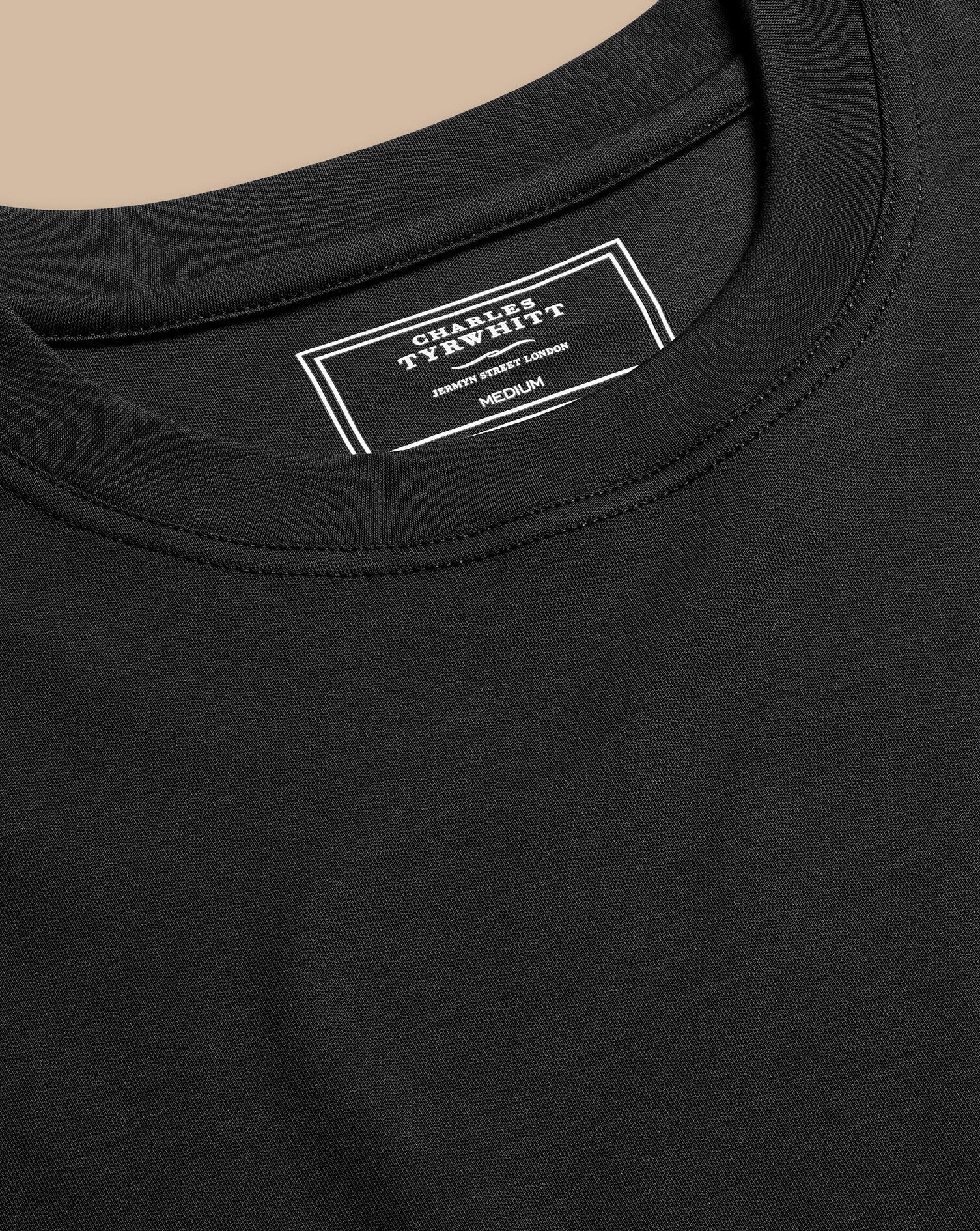 Cotton Tyrwhitt T-Shirt - Black