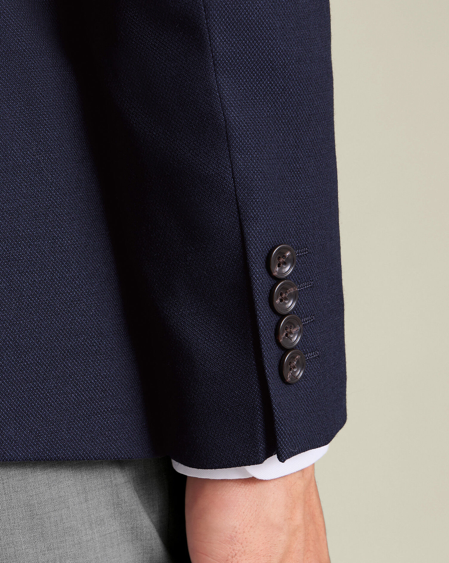 Double Breasted Proper Blazer - Navy