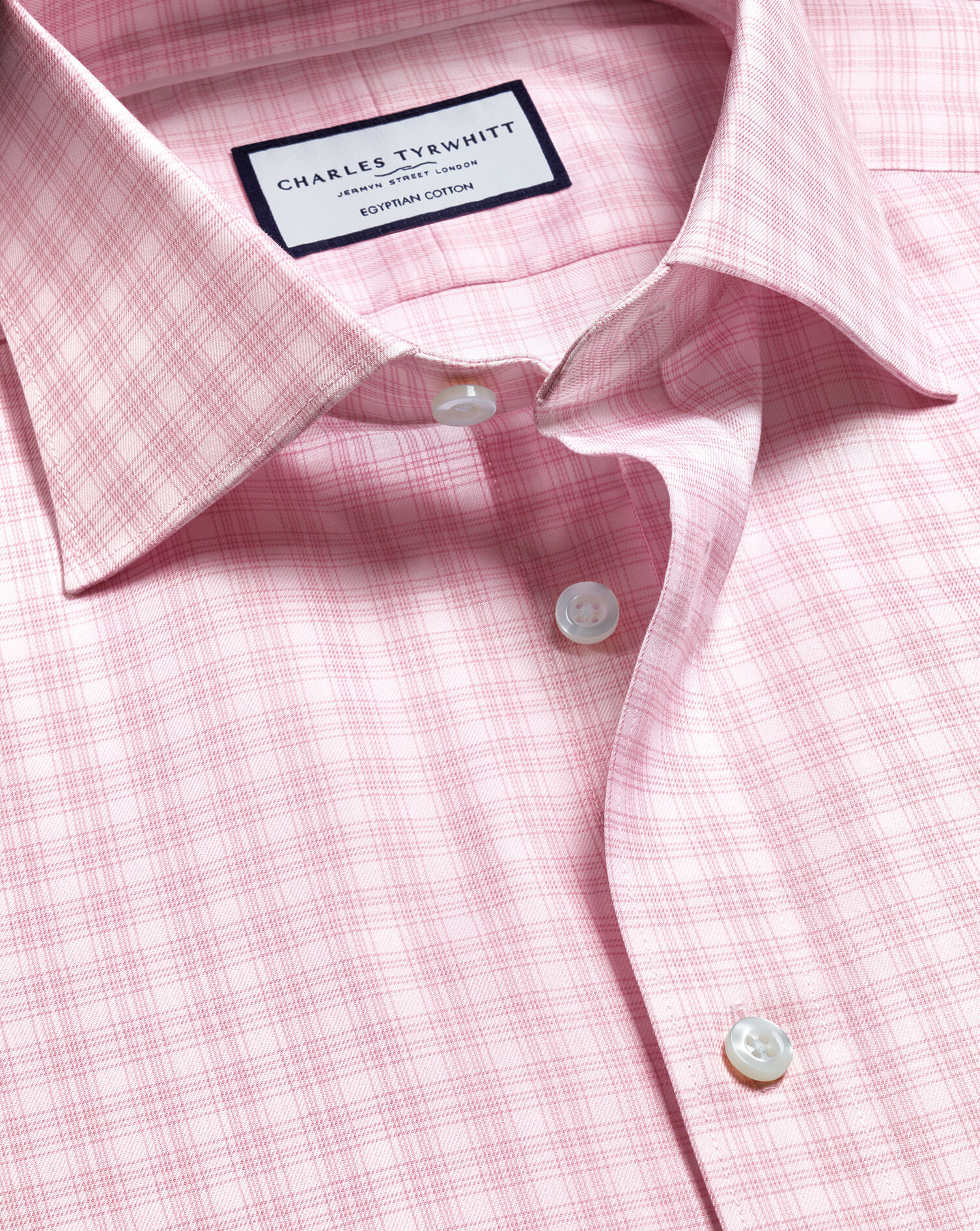Luxury Check Shirt - Pink