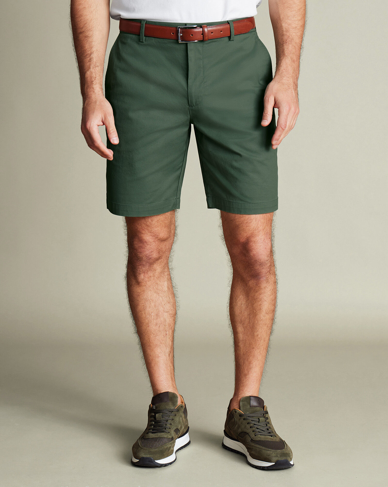 Cotton Shorts - Green