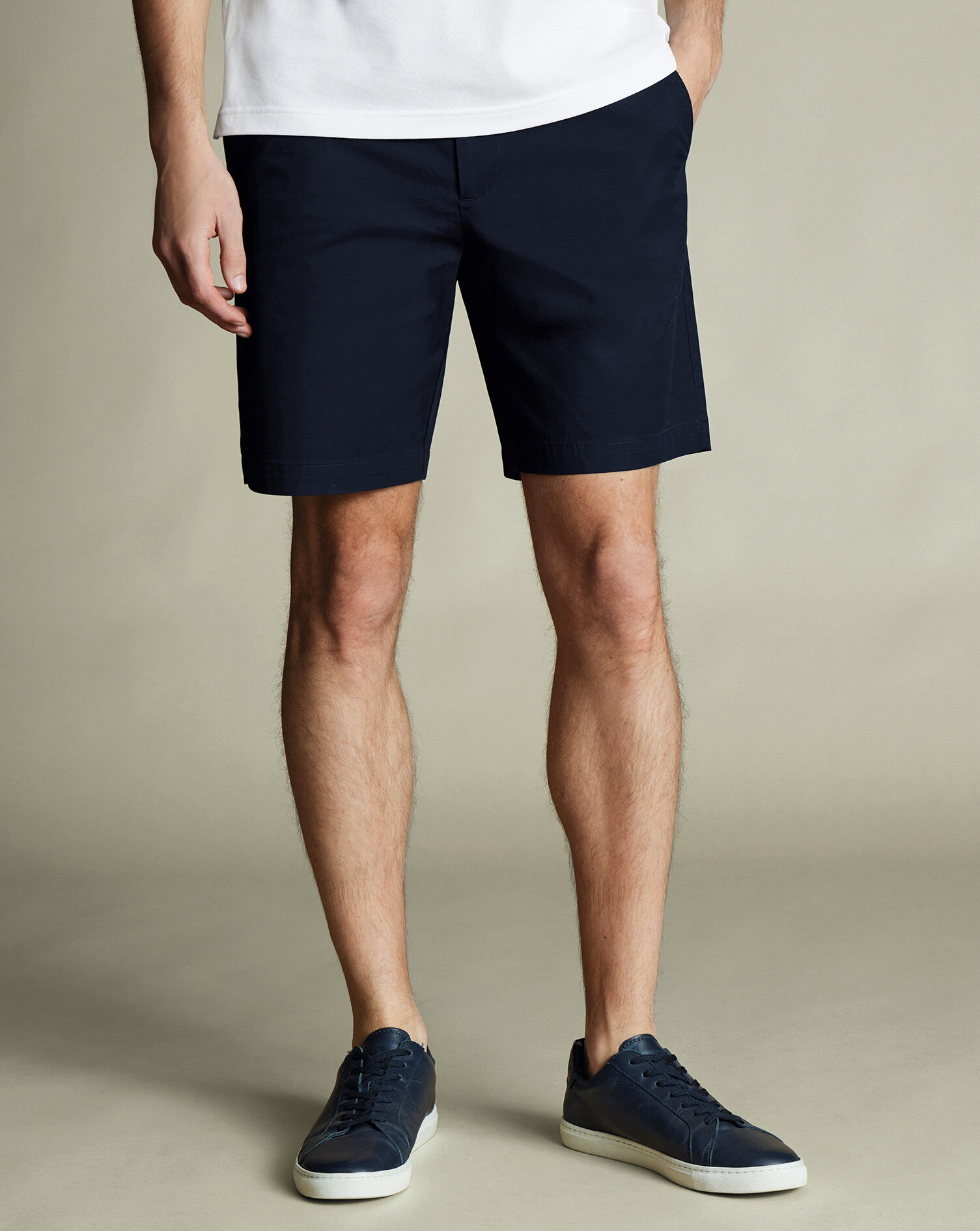 Cotton Shorts - Dark Navy