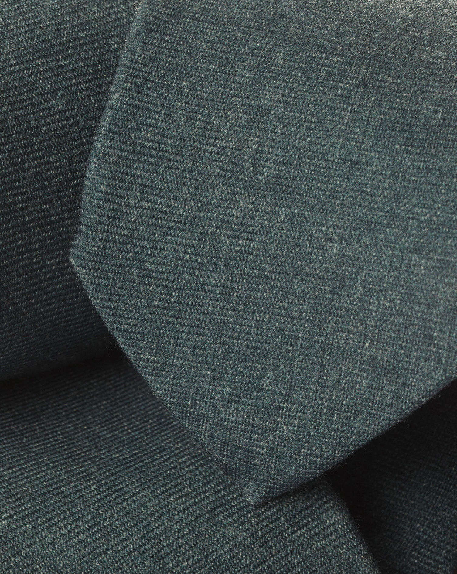 Wool Slim Tie - Airforce Blue