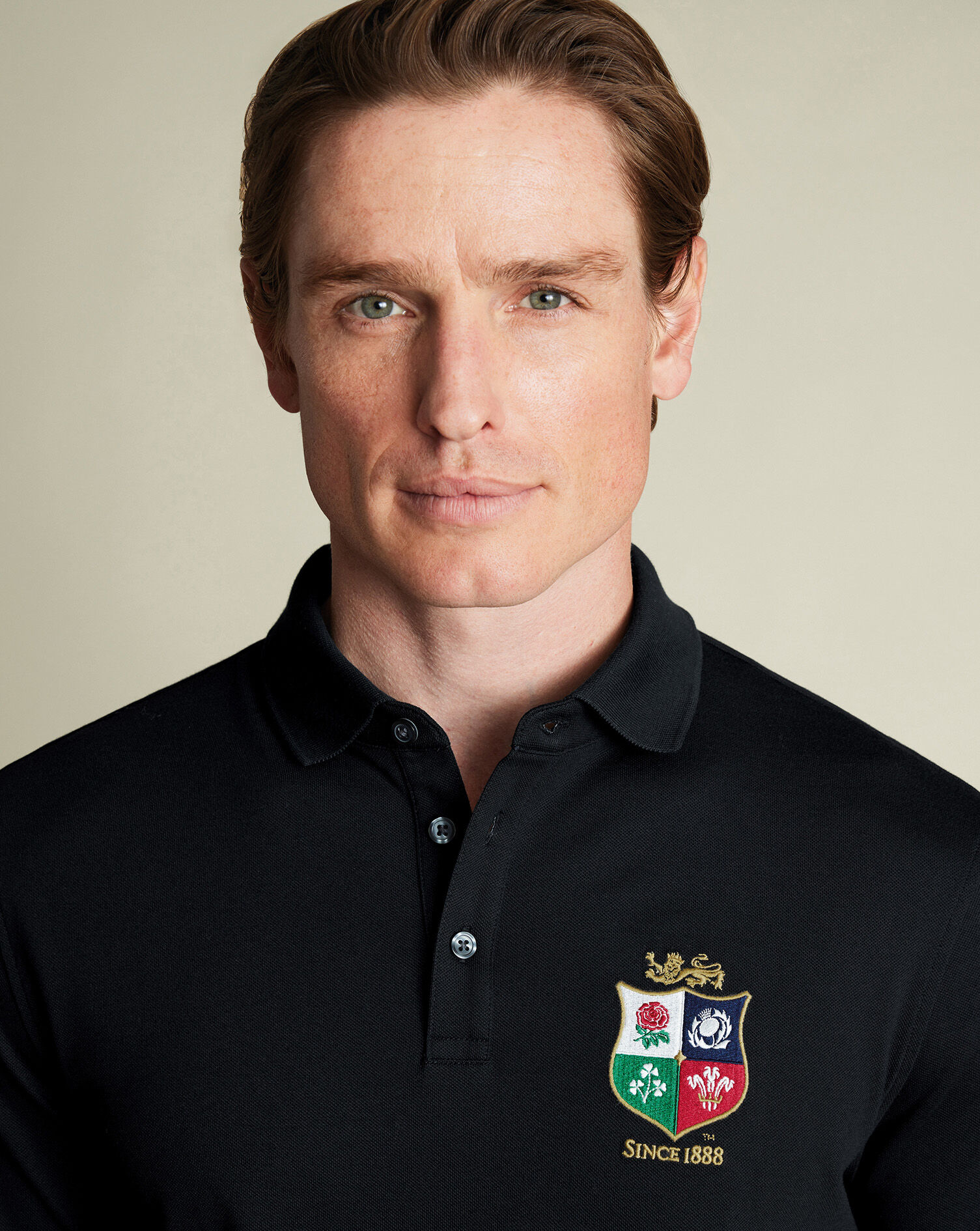 The Lions Pique Polo - Black