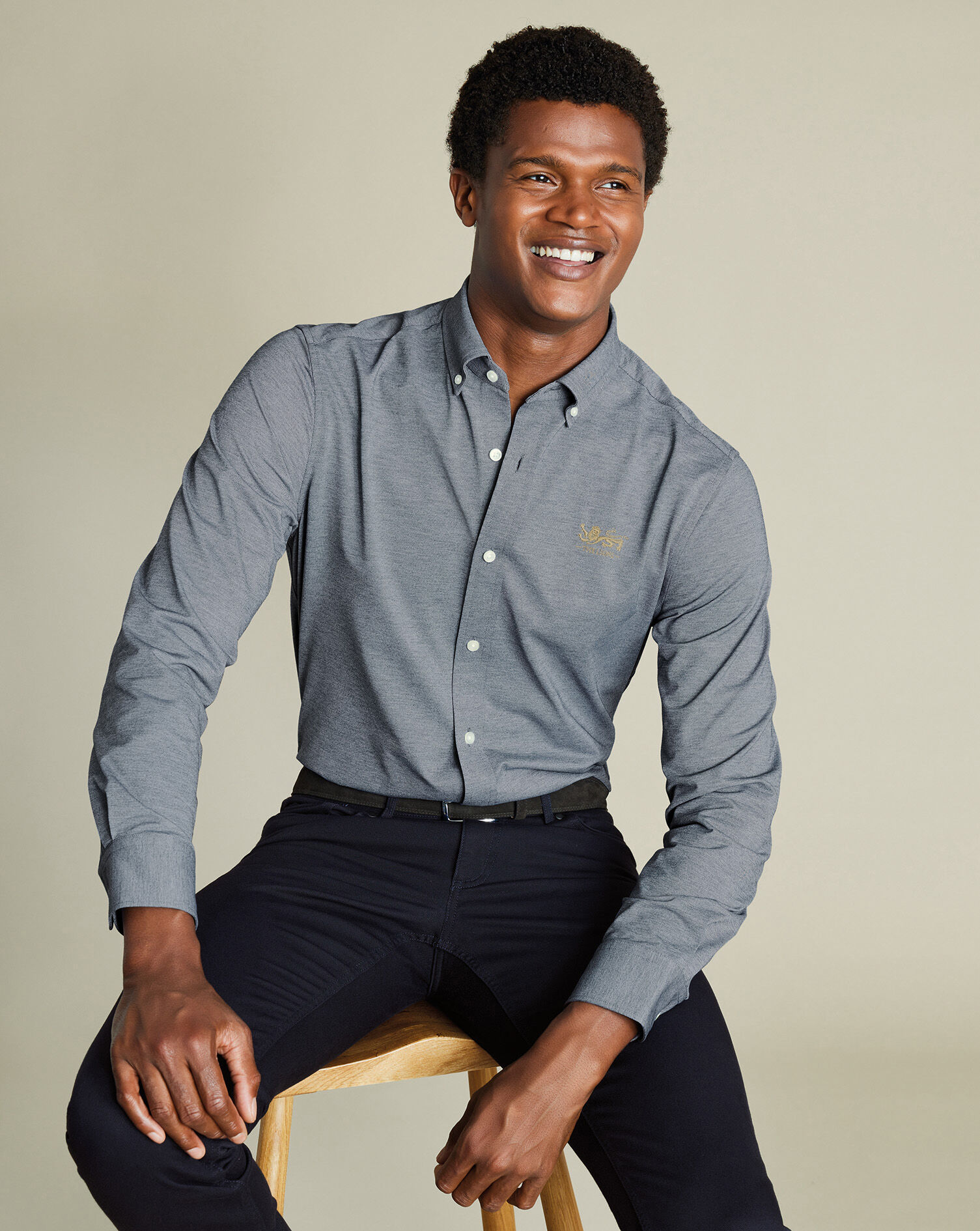 The Lions Performance Stretch Jersey Shirt - Flint Gray