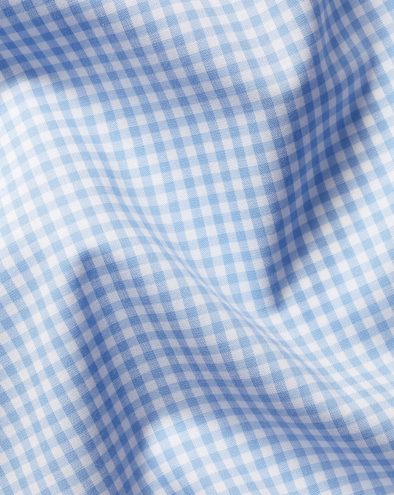 Non-Iron Stretch Poplin Short Sleeve Shirt - Sky Blue