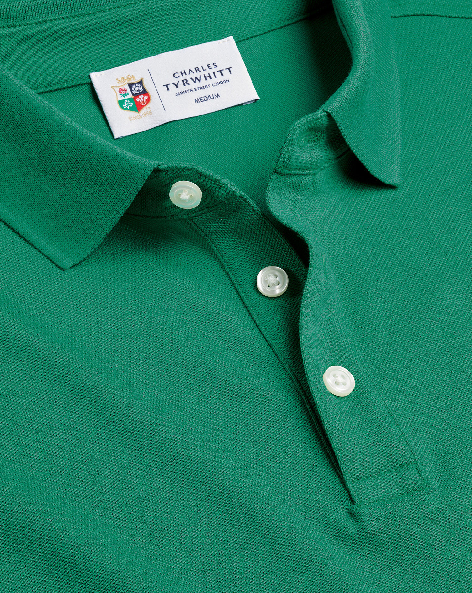 The Lions Pique Polo - Green