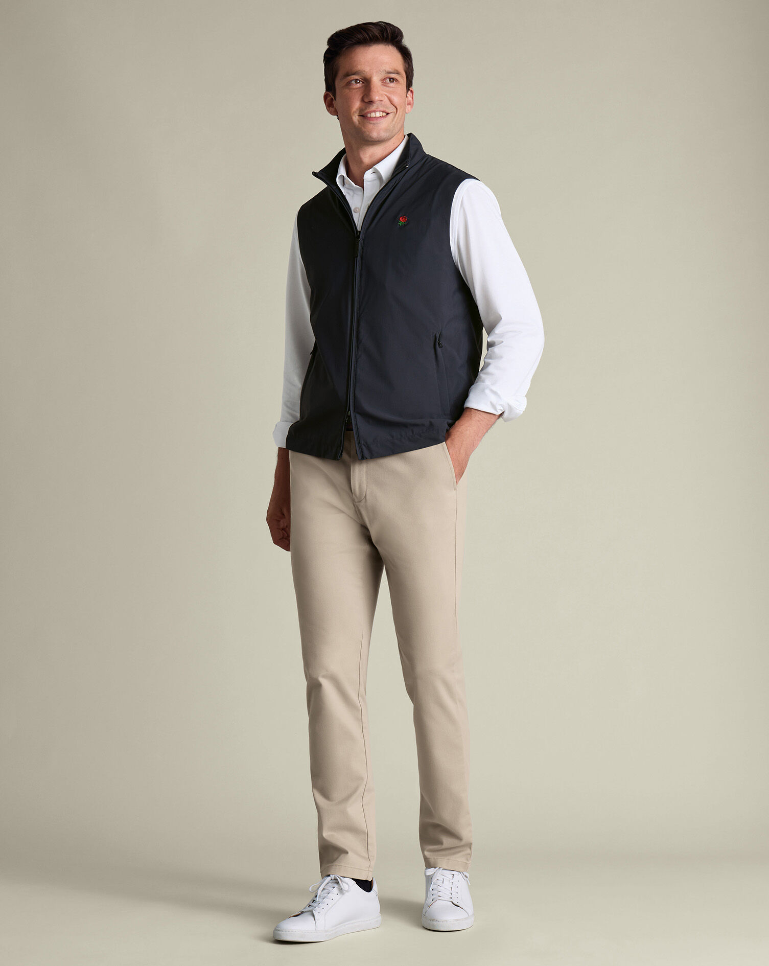 England Rugby Performance Shell Vest - Navy