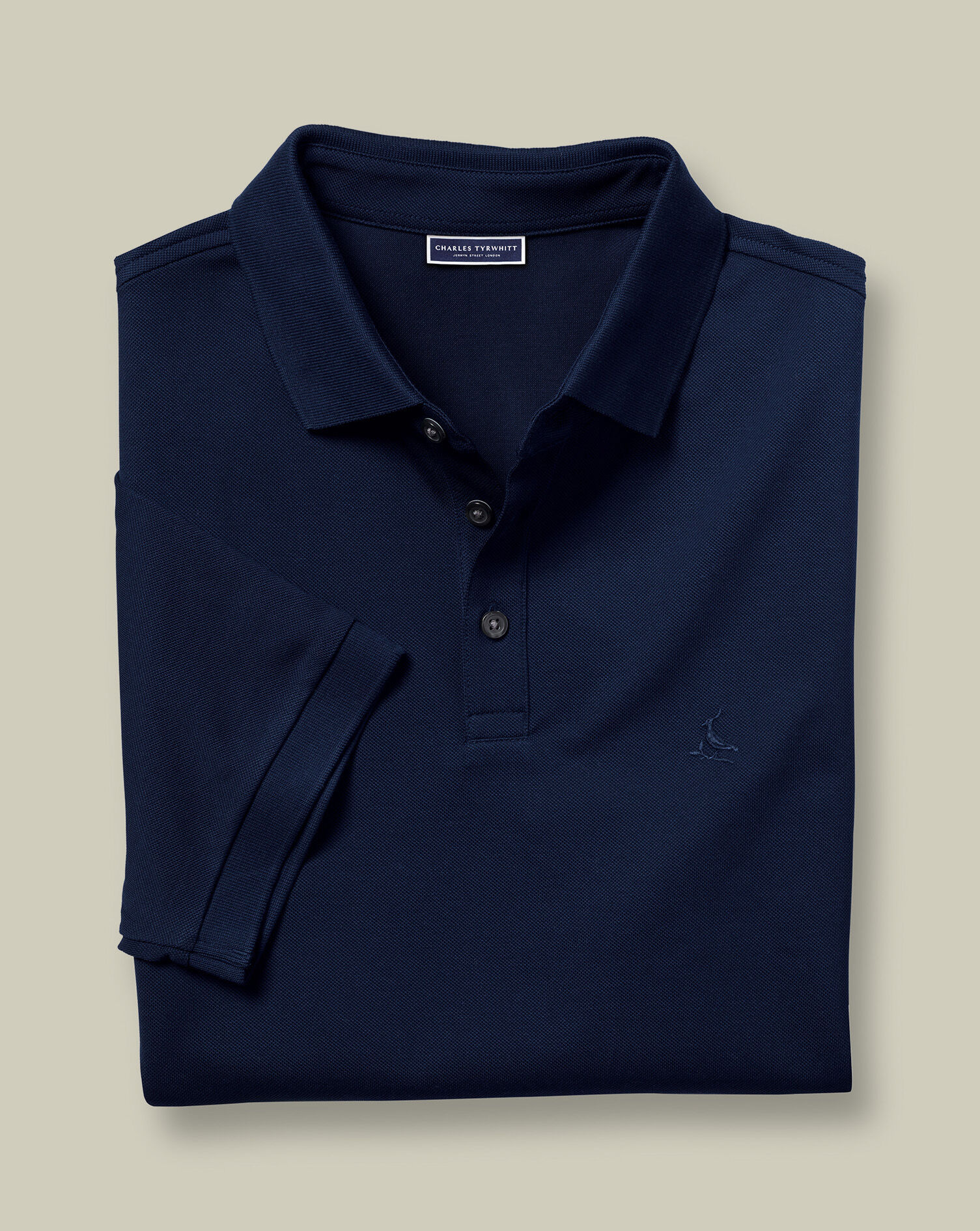 Pique Polo - Navy