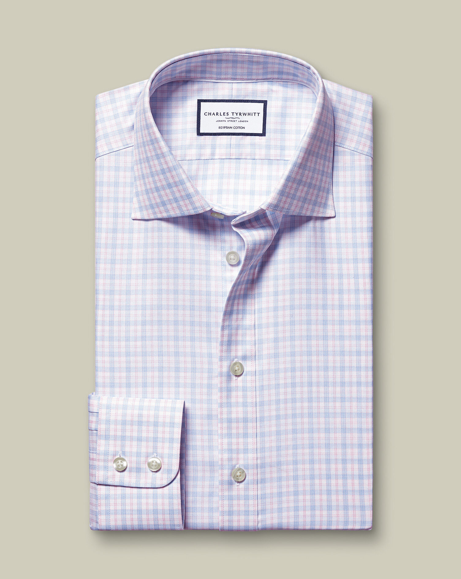 Luxury Check Shirt - Pink & Sky