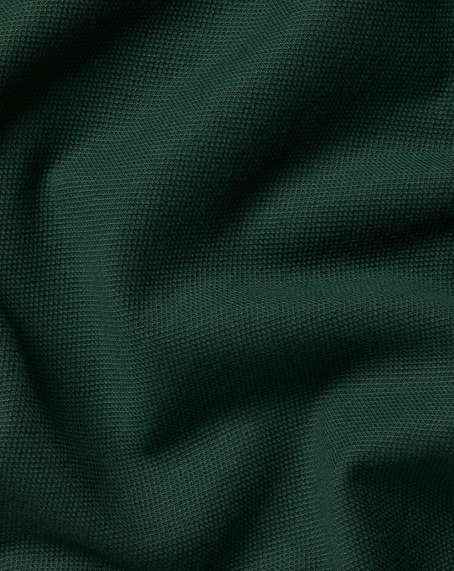 Smart Pique Polo - Dark Green