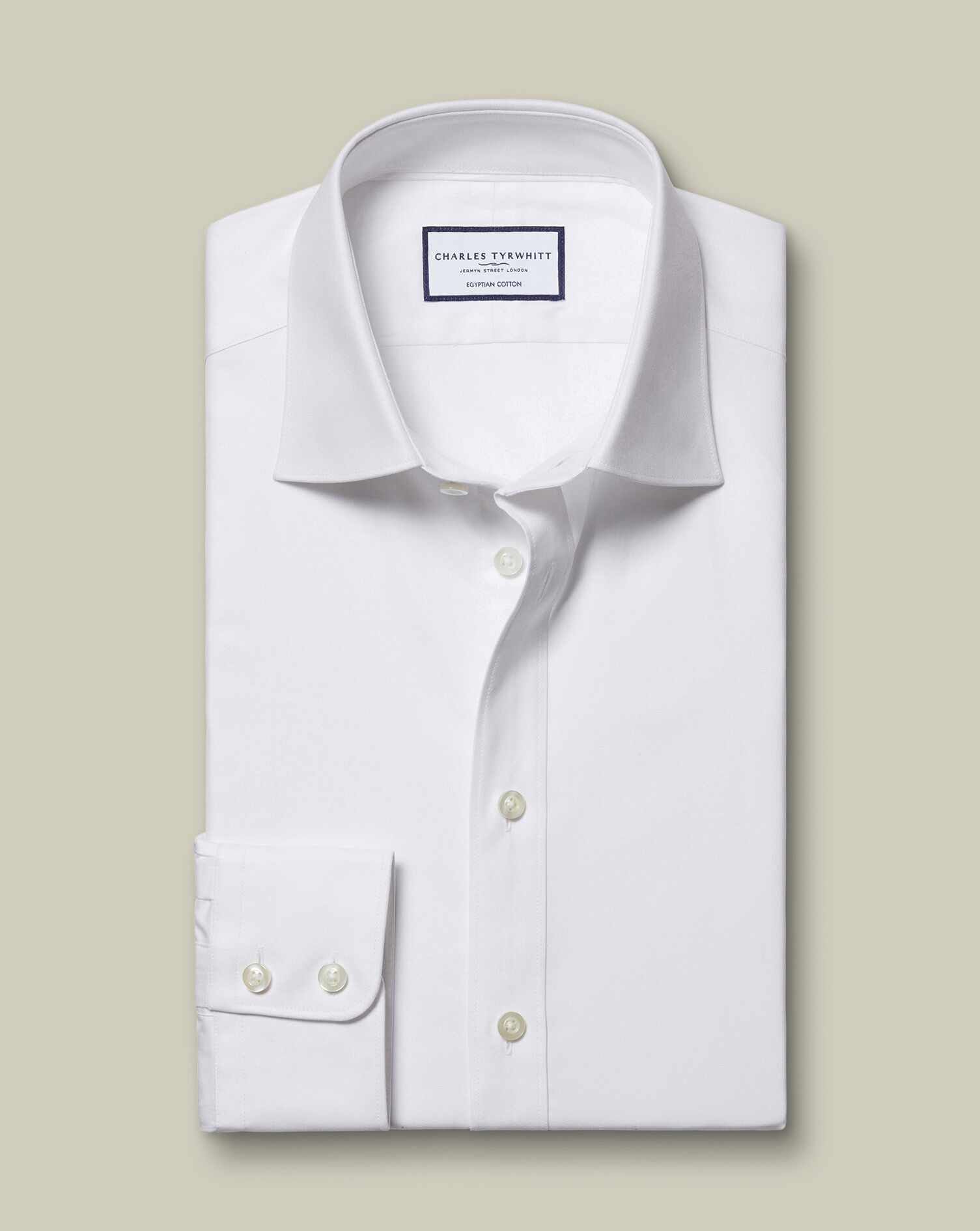 Luxury Twill Shirt - White