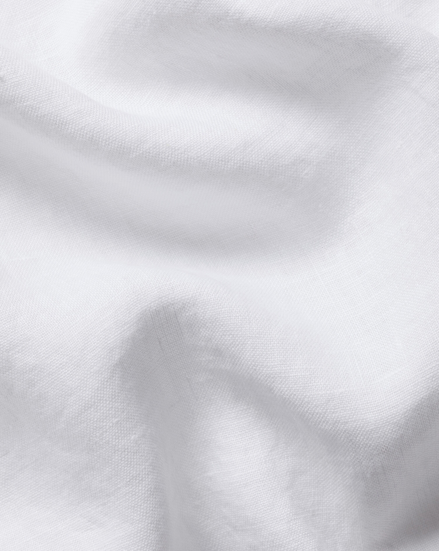 Pure Linen Short Sleeve Shirt - White