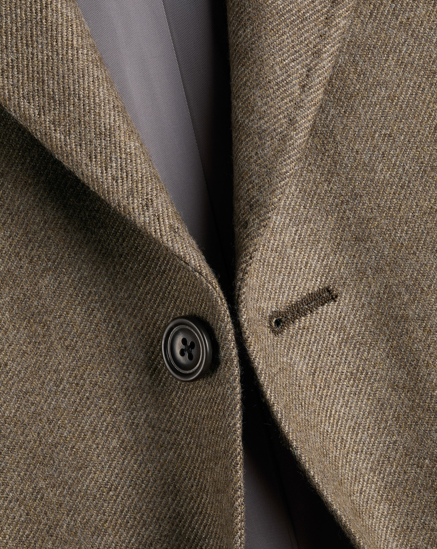 Wool Texture Jacket - Taupe