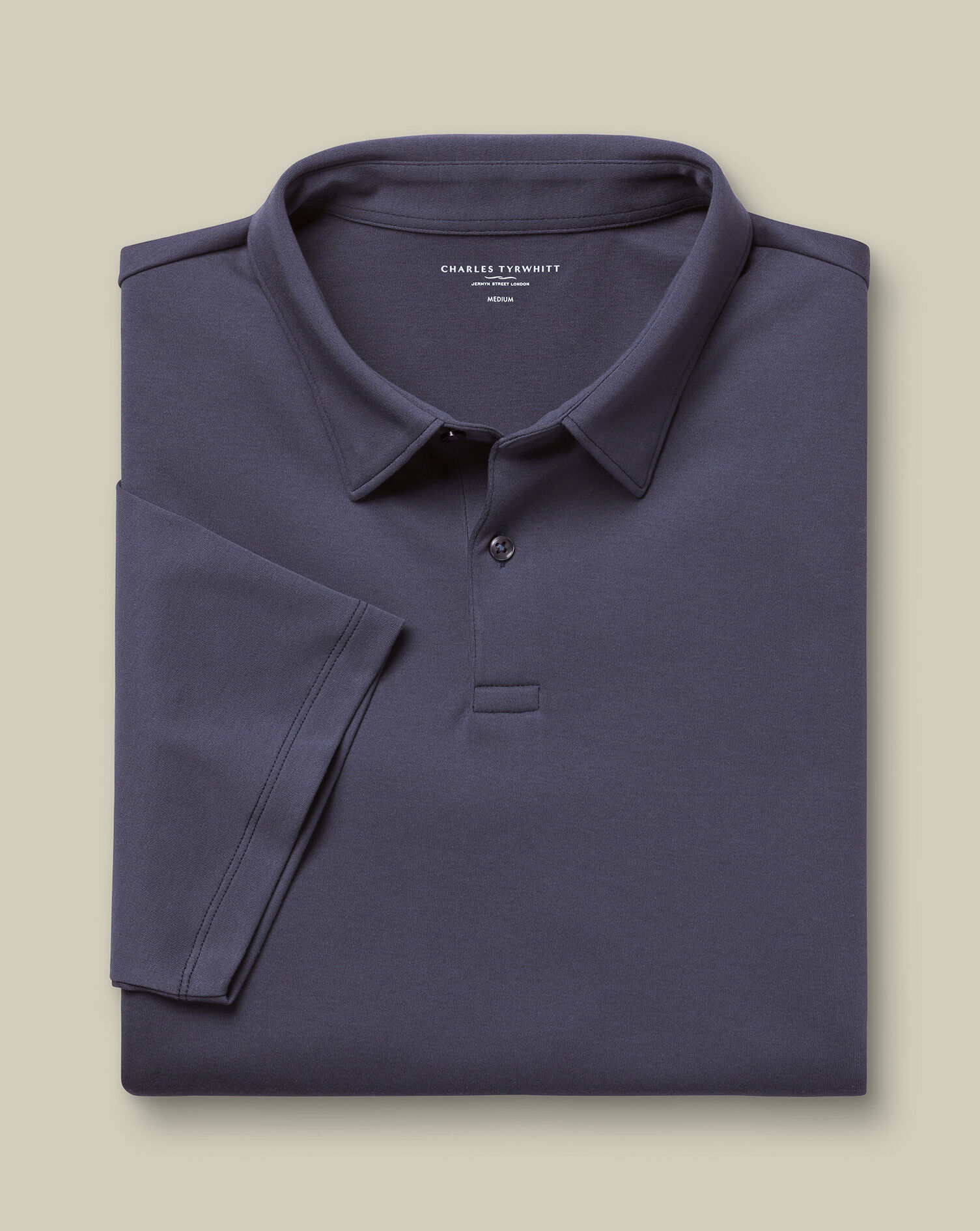 Dark Mauve Smart Jersey Polo