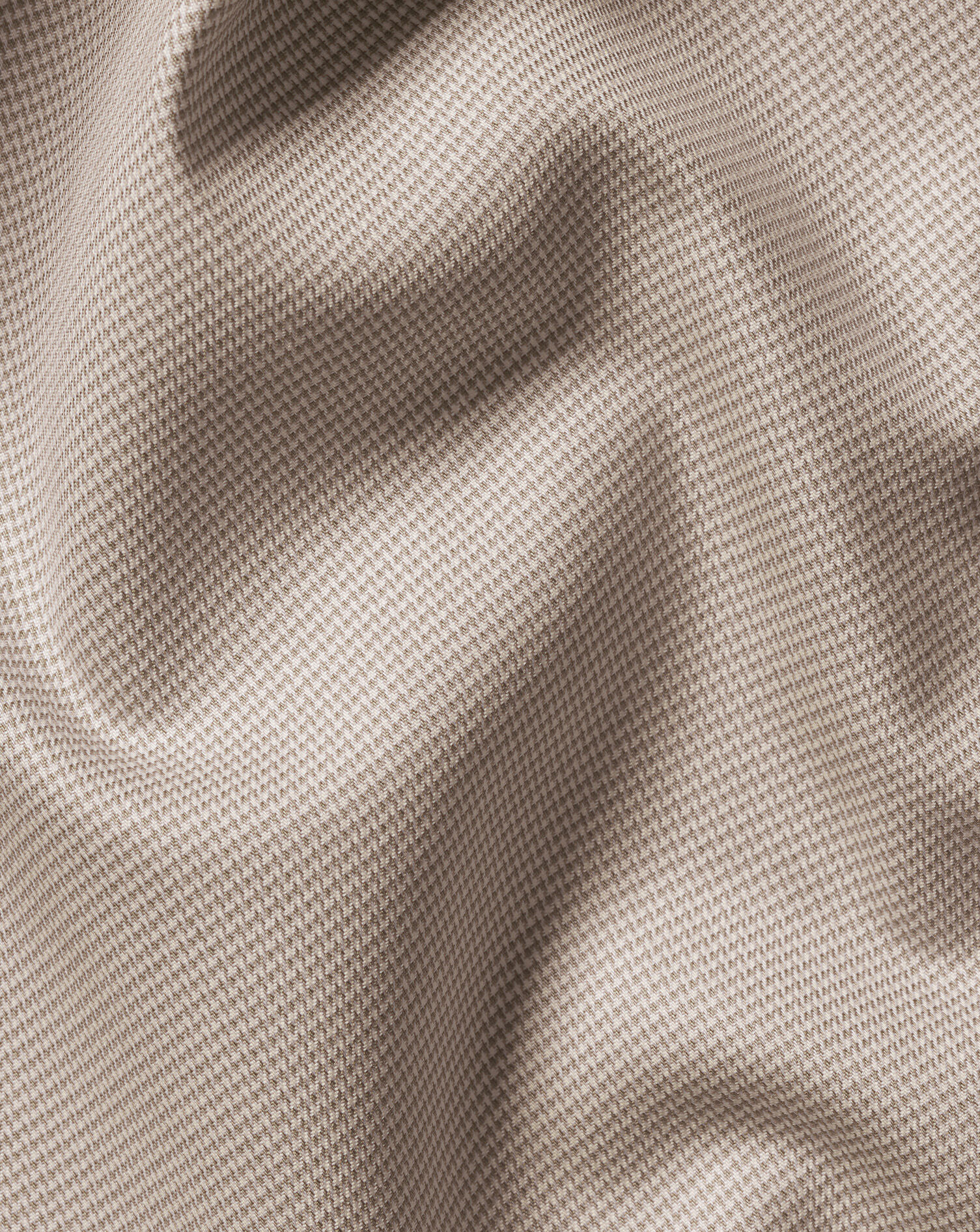 Non-Iron Westminster Weave Shirt - Mocha Brown