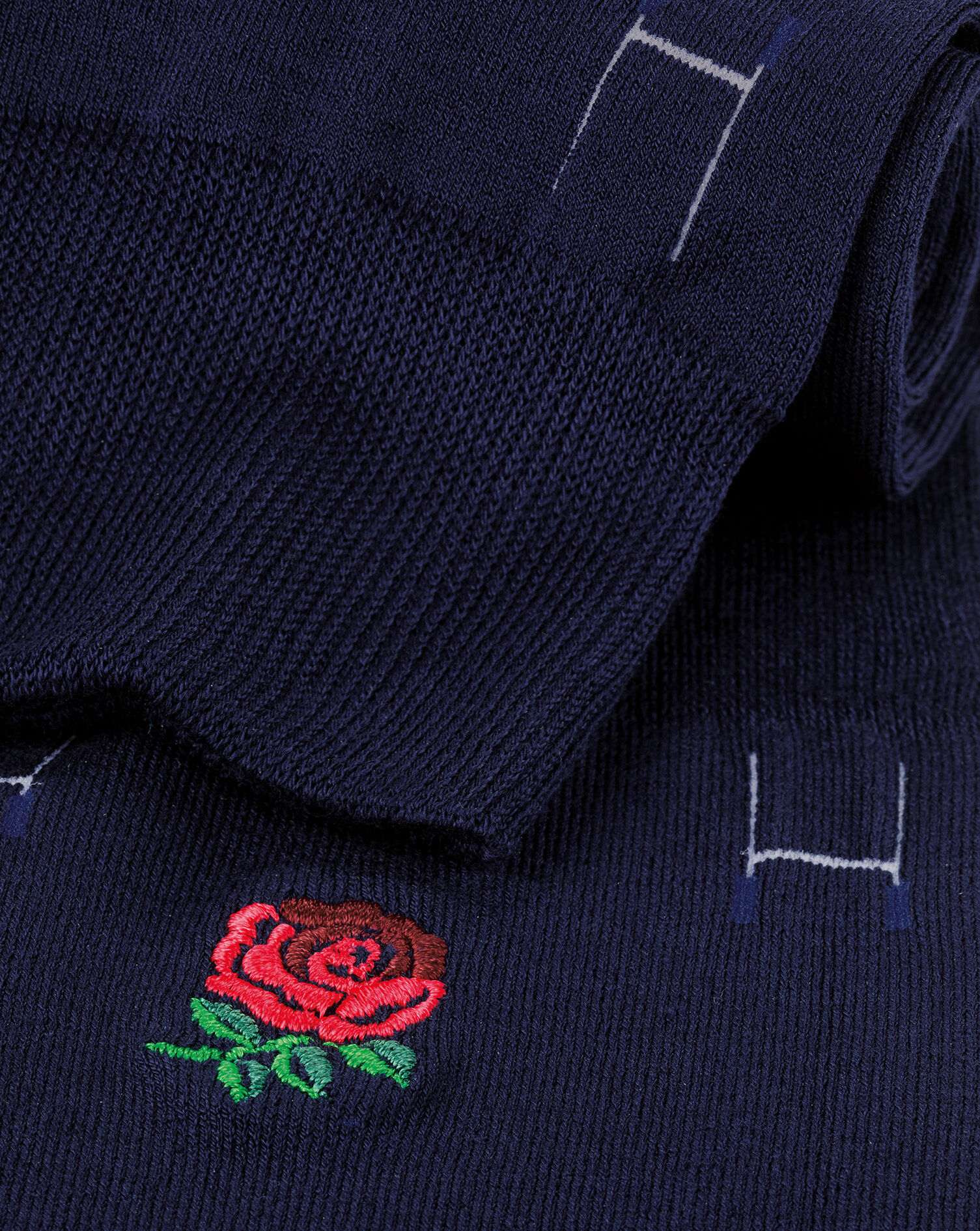 England Rugby Design Socks - French Blue