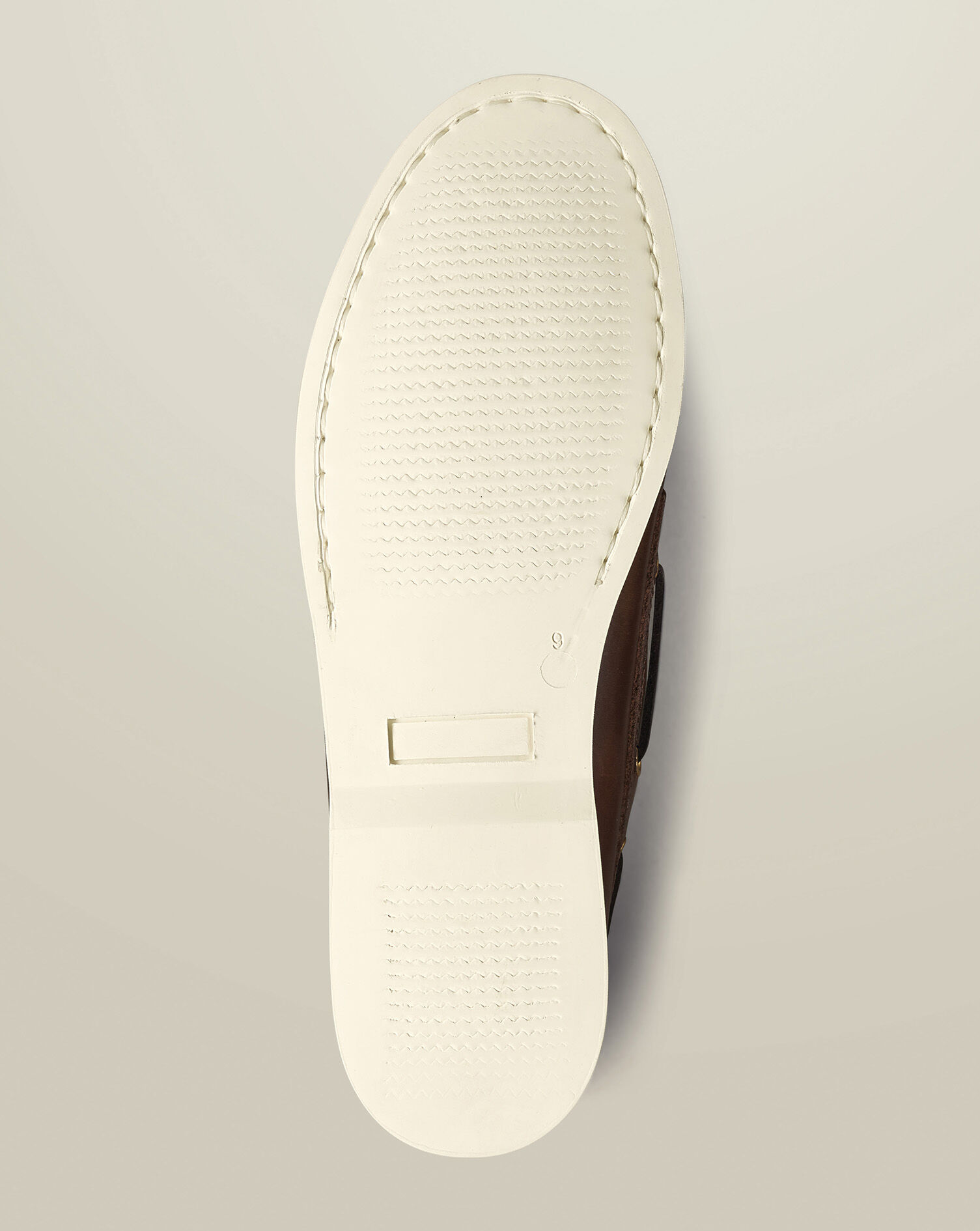 Leather Boat Shoes - Chocolate Brown